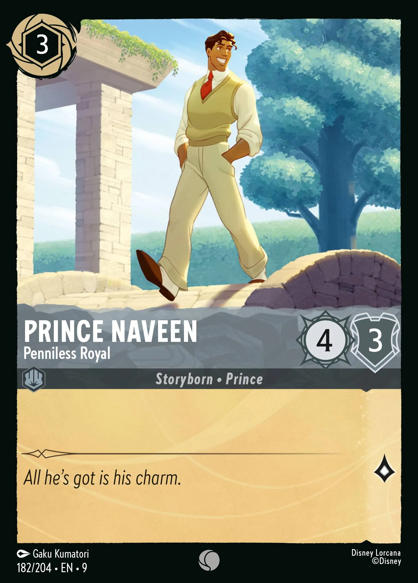 Prince Naveen - Penniless Royal (009-182)