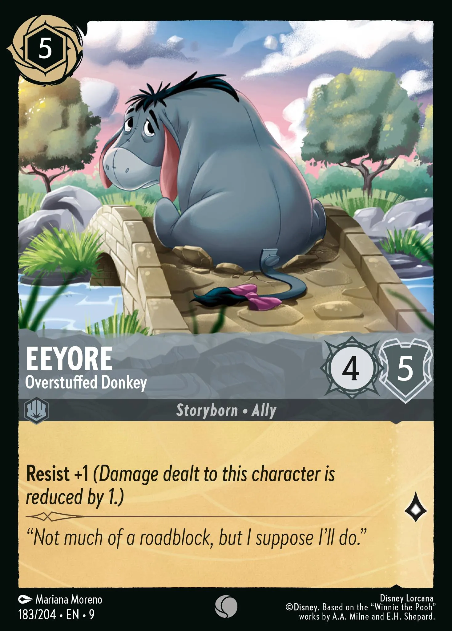 Eeyore - Overstuffed Donkey (009-183)