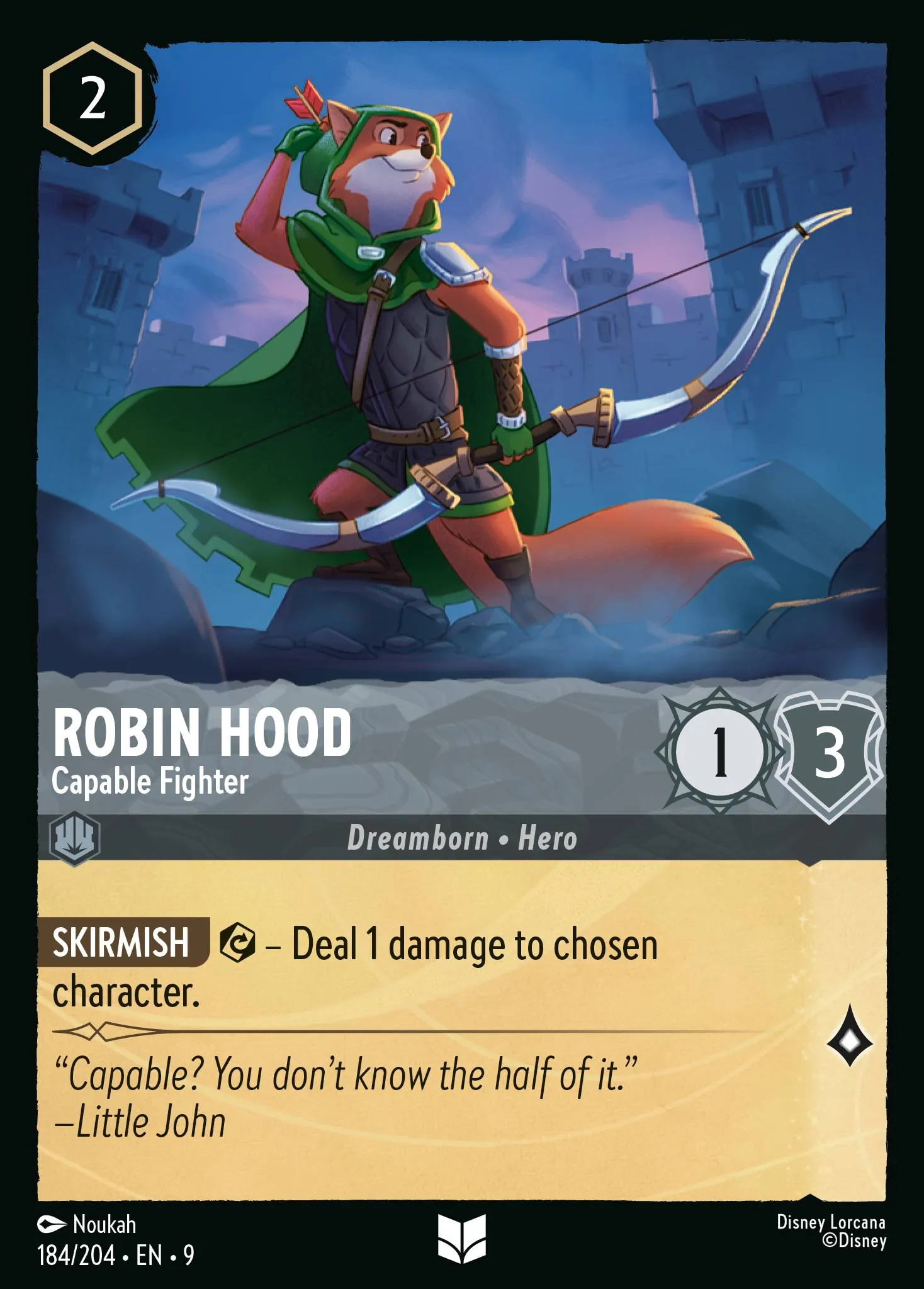 Robin Hood - Capable Fighter (009-184)
