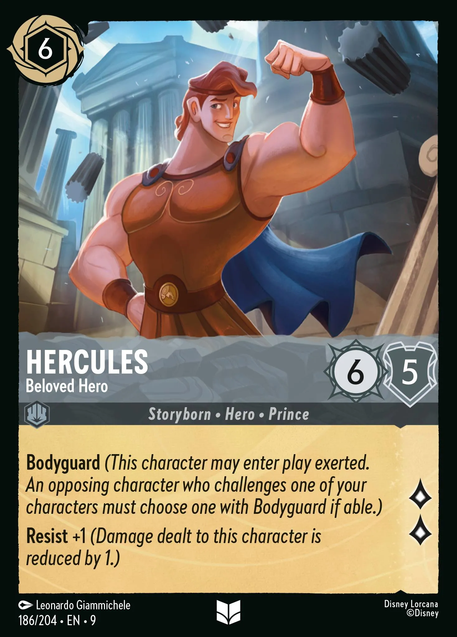 Hercules - Beloved Hero (009-186)