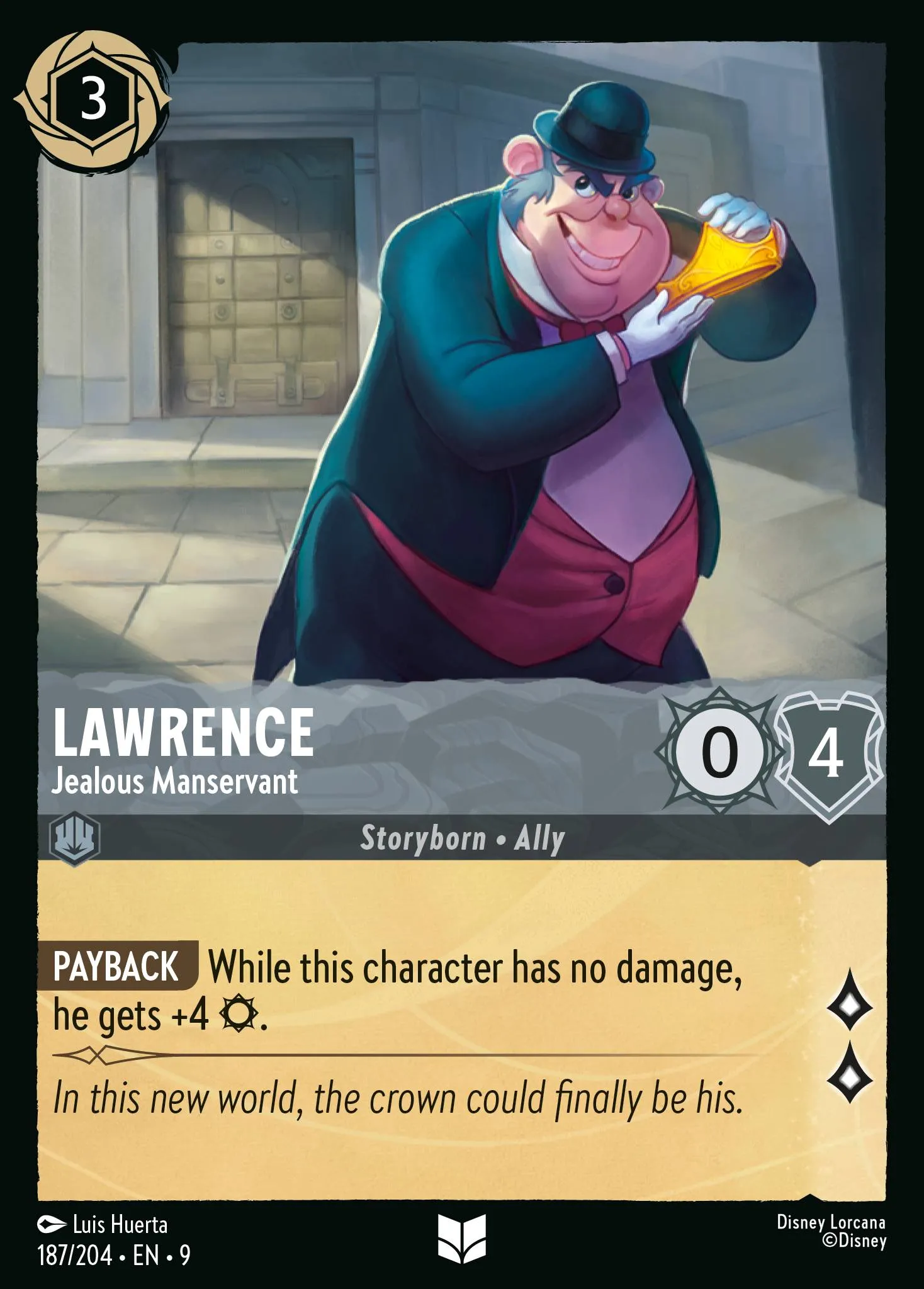 Lawrence - Jealous Manservant (009-187)