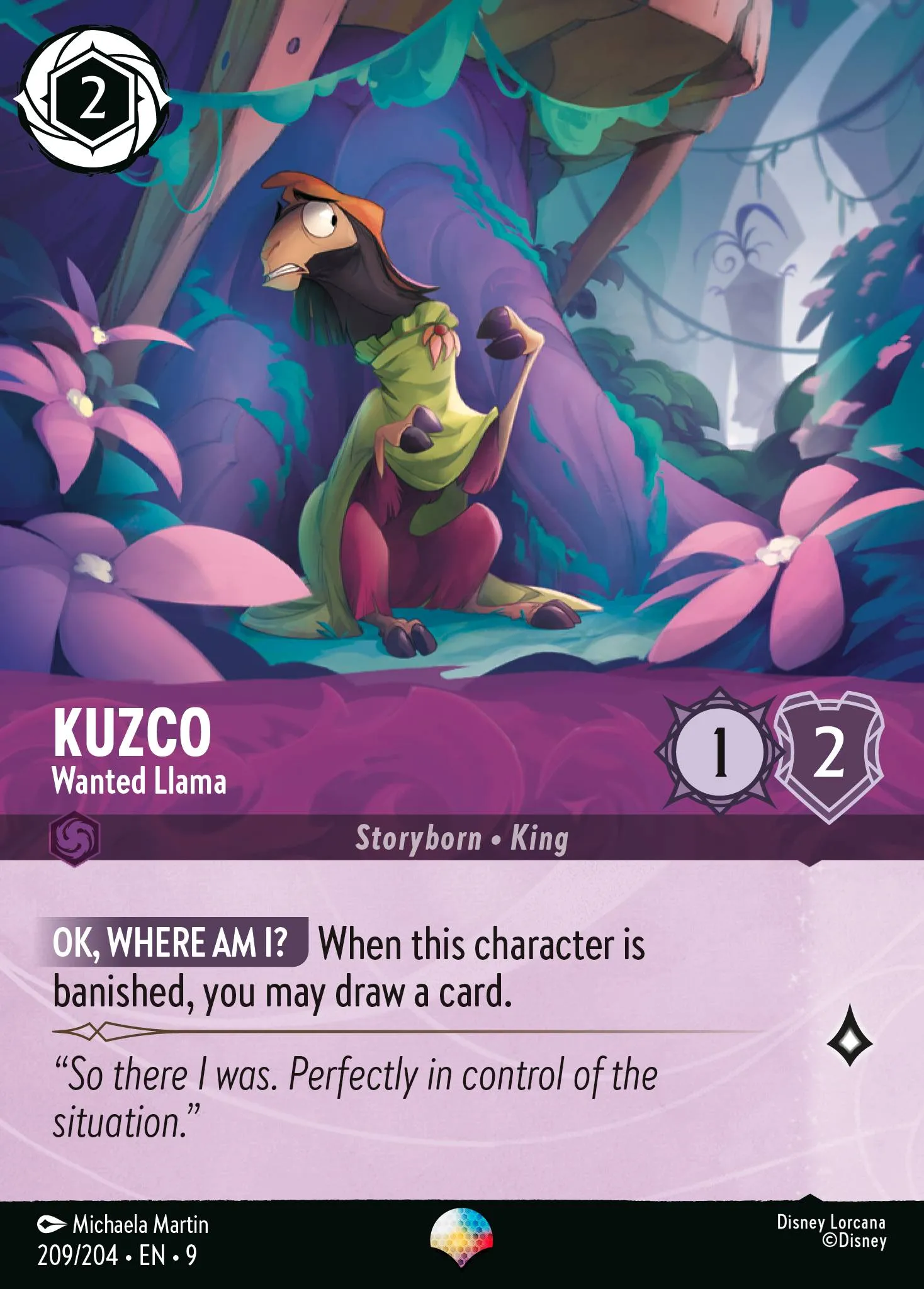 Kuzco - Wanted Llama (009-209)