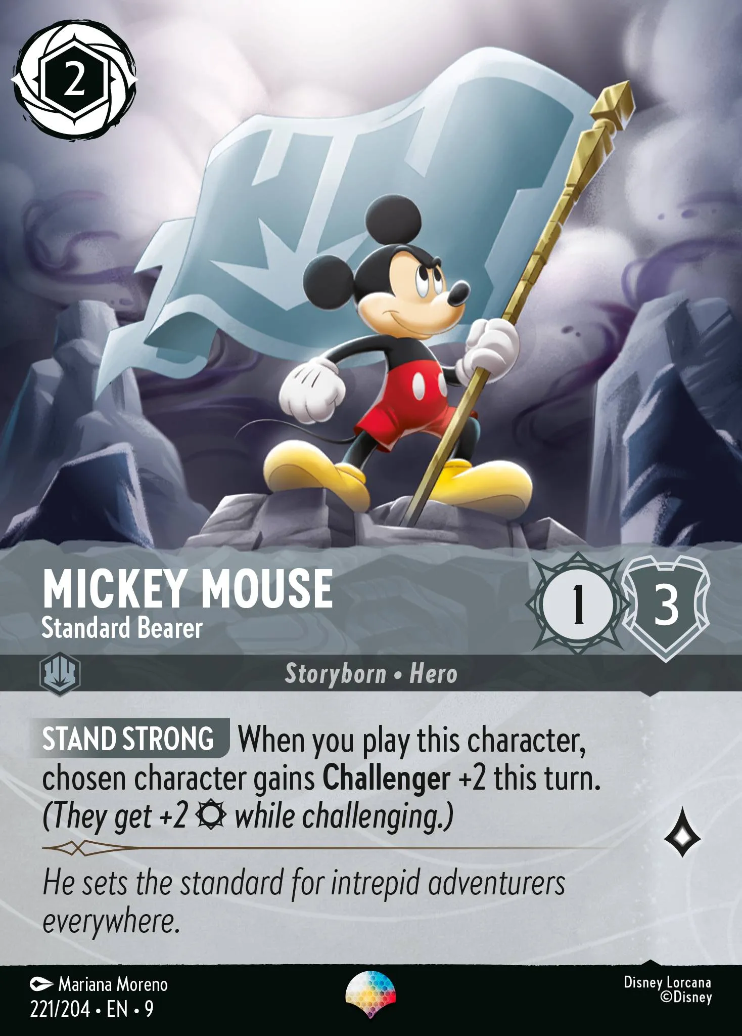 Mickey Mouse - Standard Bearer (009-221)