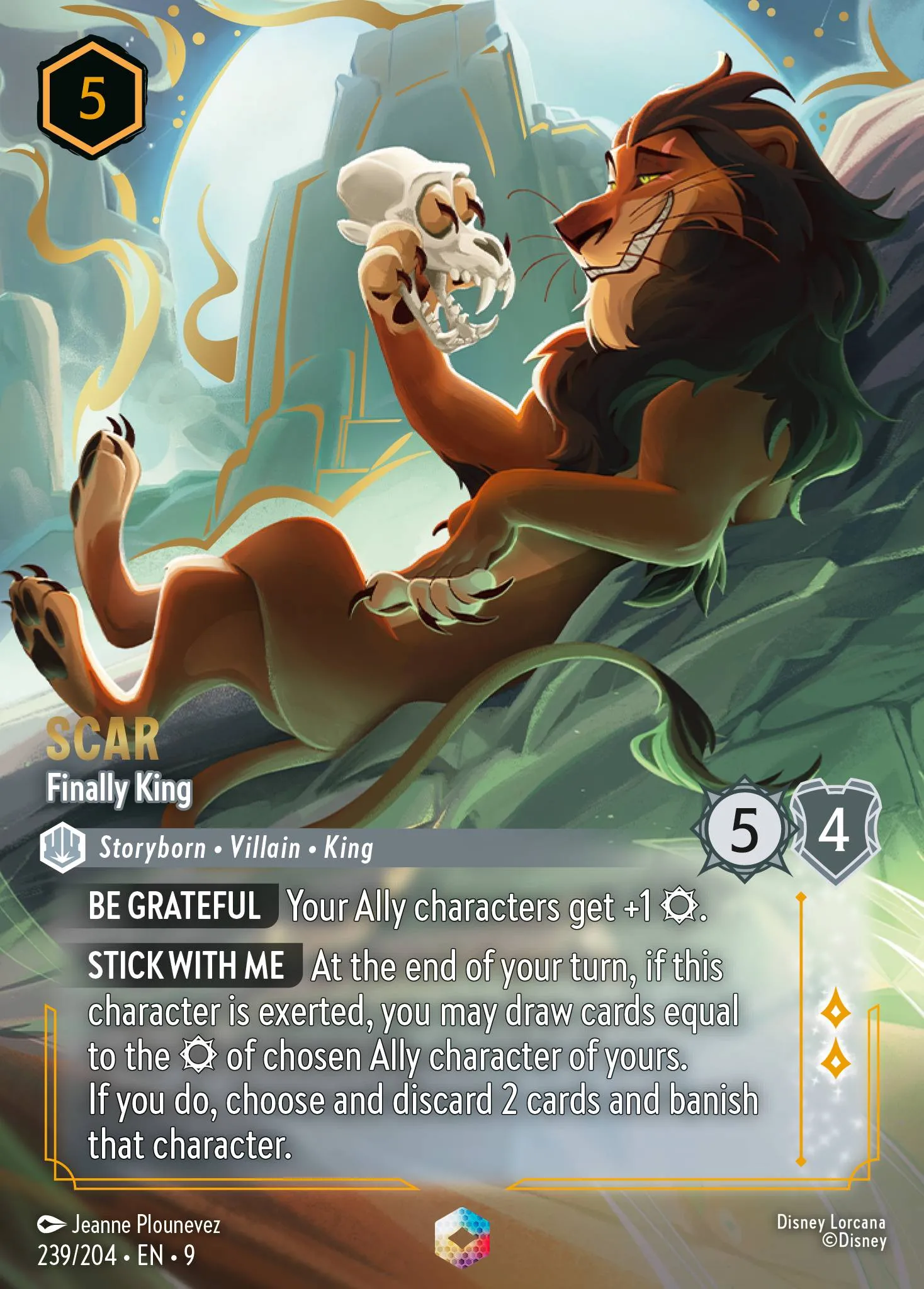 Scar - Finally King (009-239)