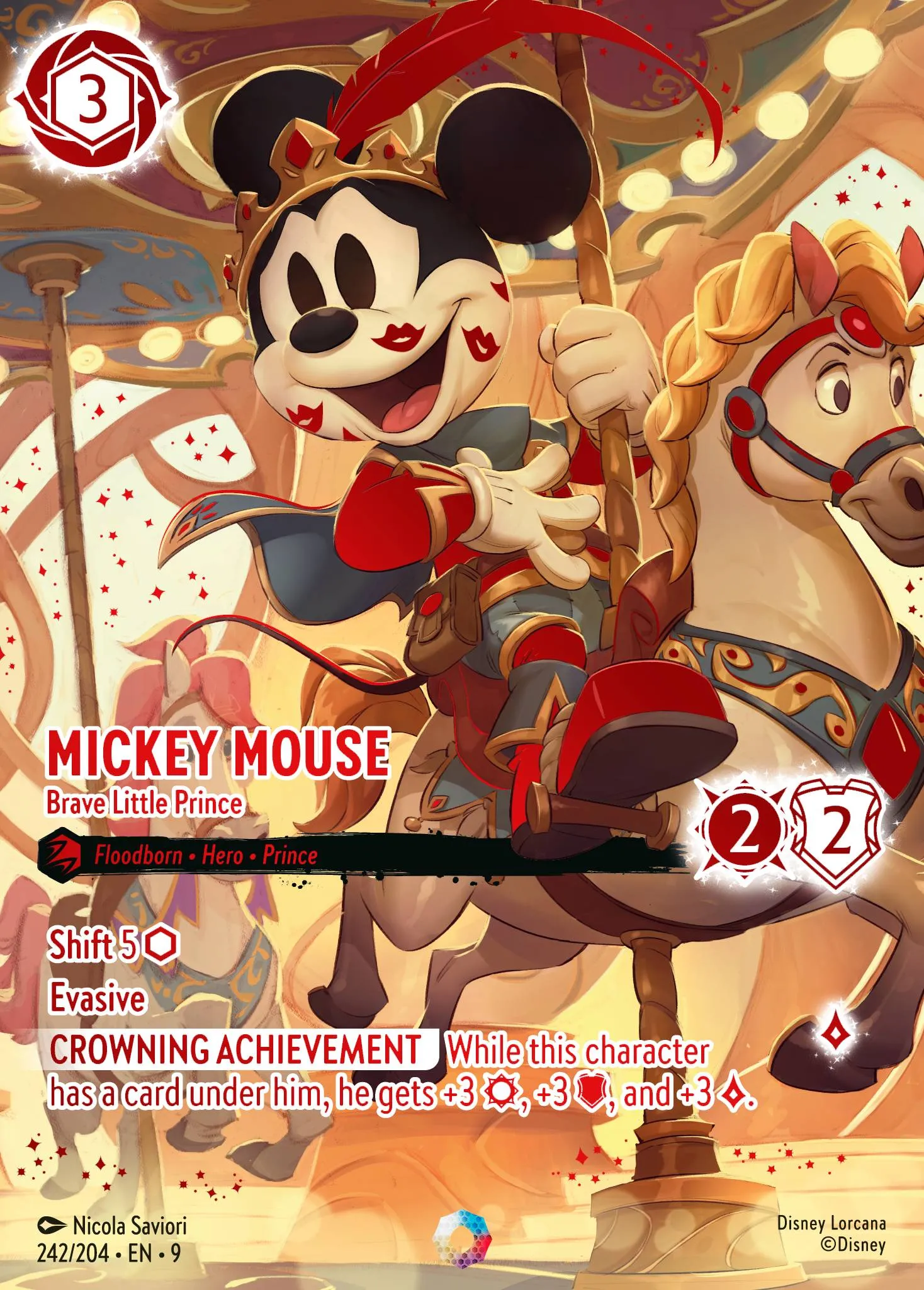 Mickey Mouse - Brave Little Prince (009-242)