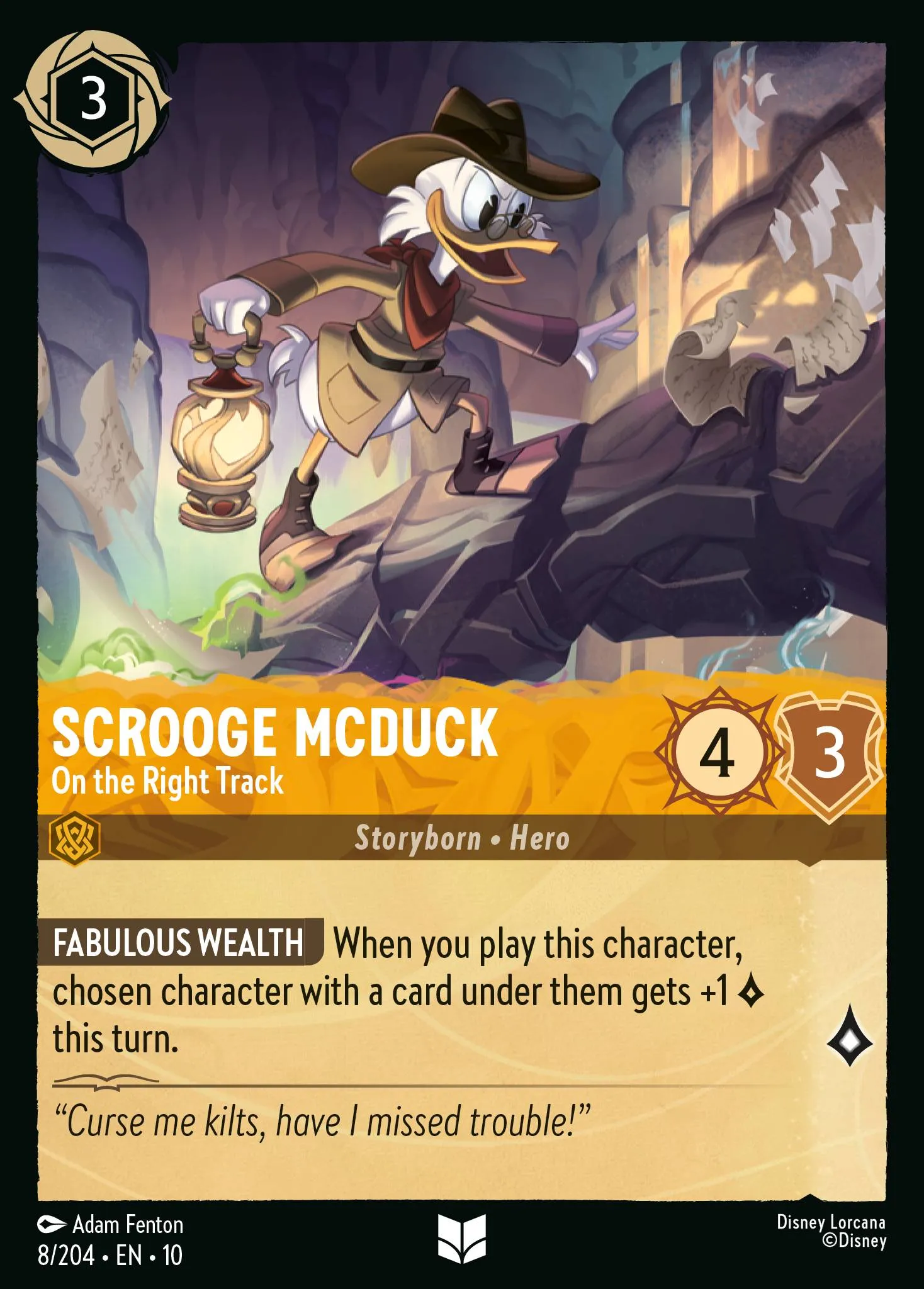 Scrooge McDuck - On the Right Track (010-008)