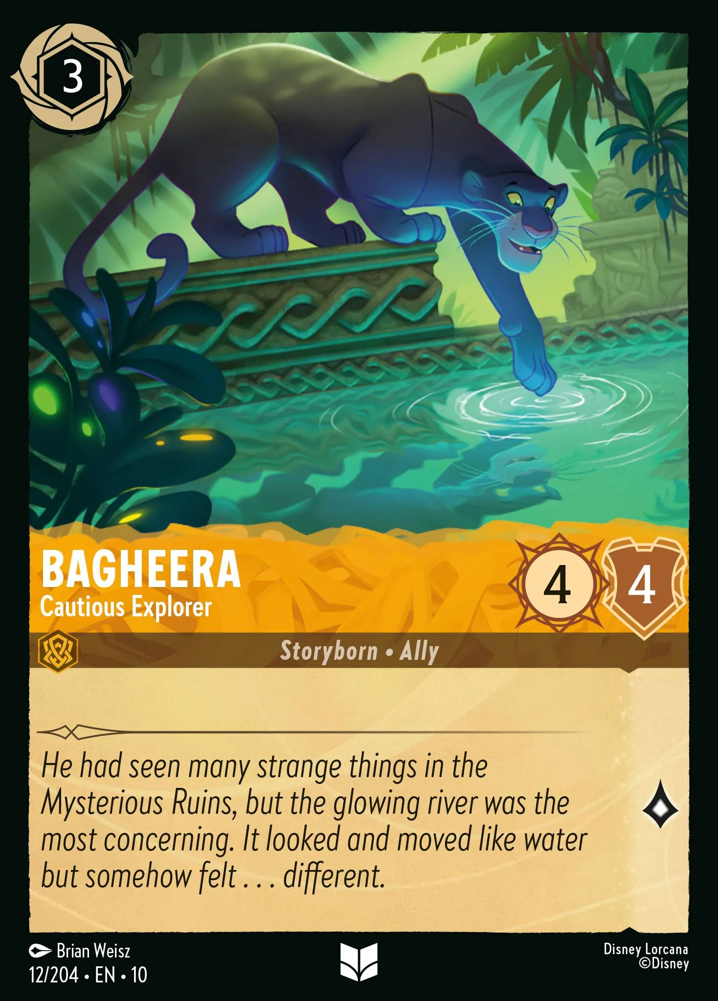 Bagheera - Cautious Explorer (010-012)