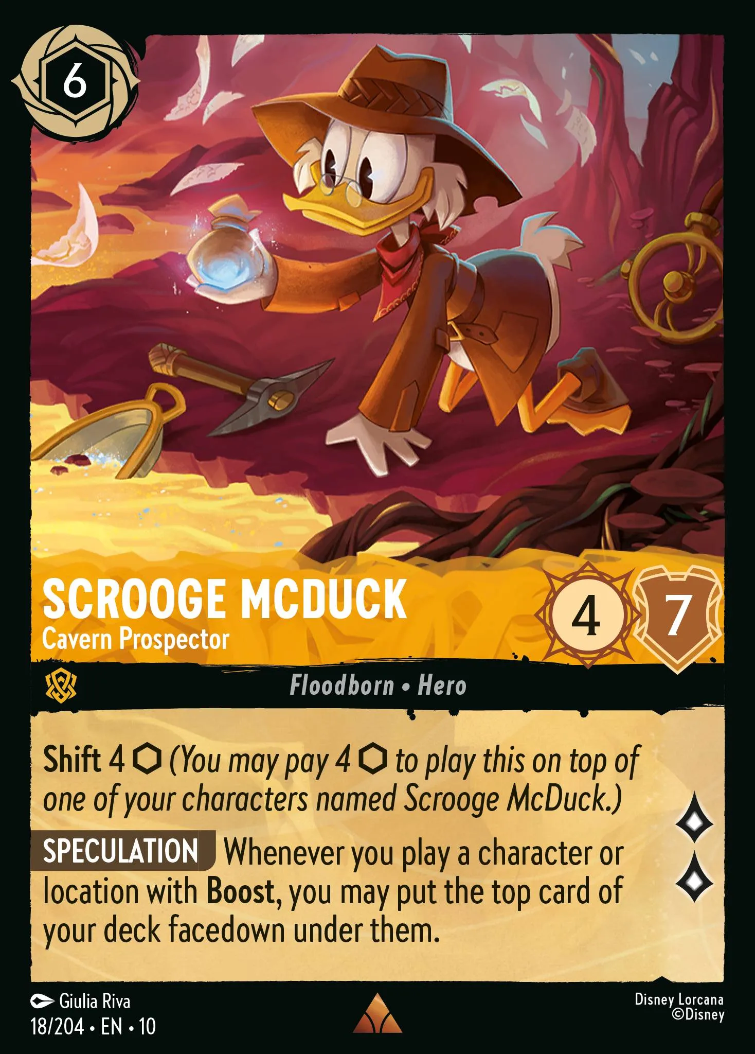 Scrooge McDuck - Cavern Prospector (010-018)