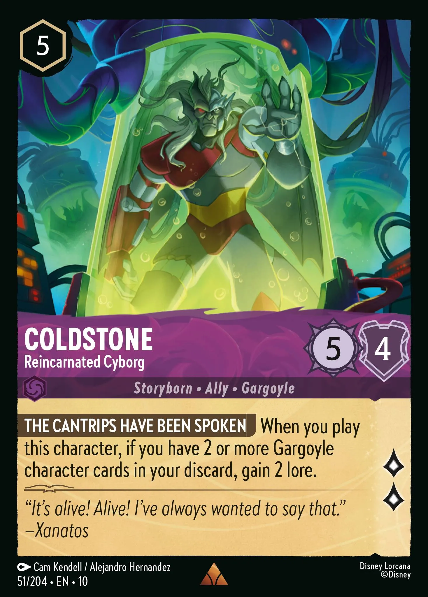 Coldstone - Reincarnated Cyborg (010-051)