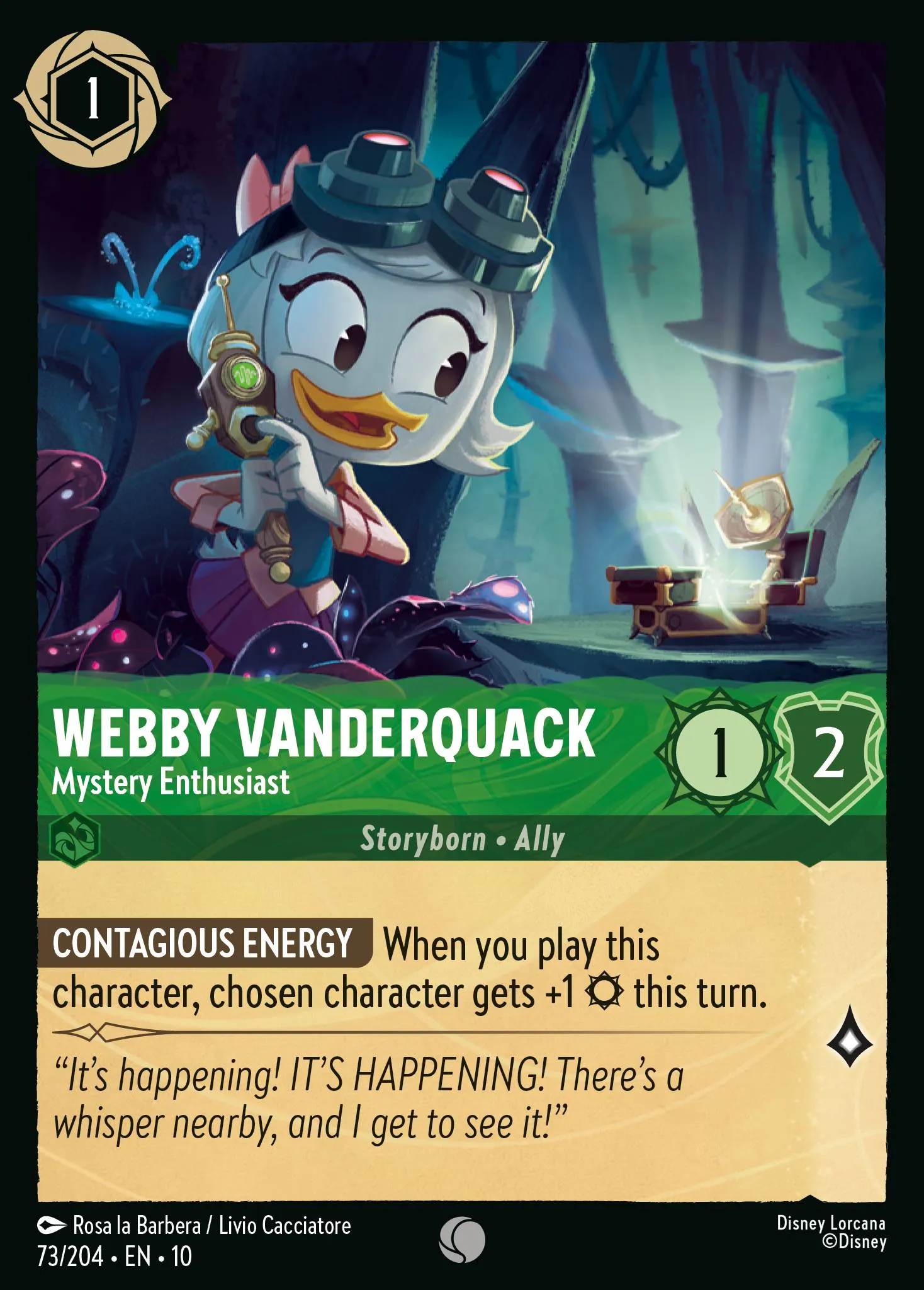 Webby Vanderquack - Mystery Enthusiast (010-073)