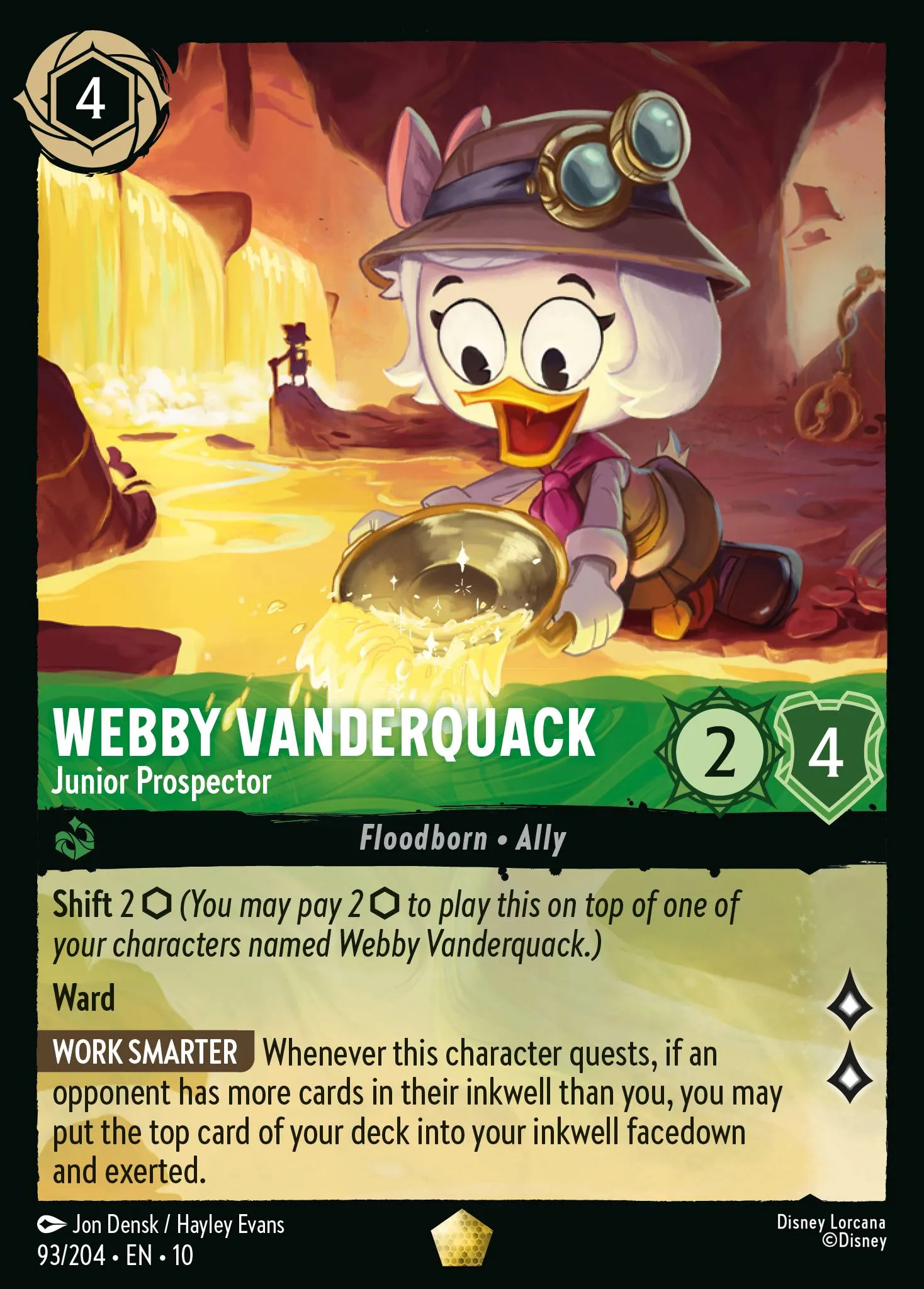 Webby Vanderquack - Junior Prospector (010-093)