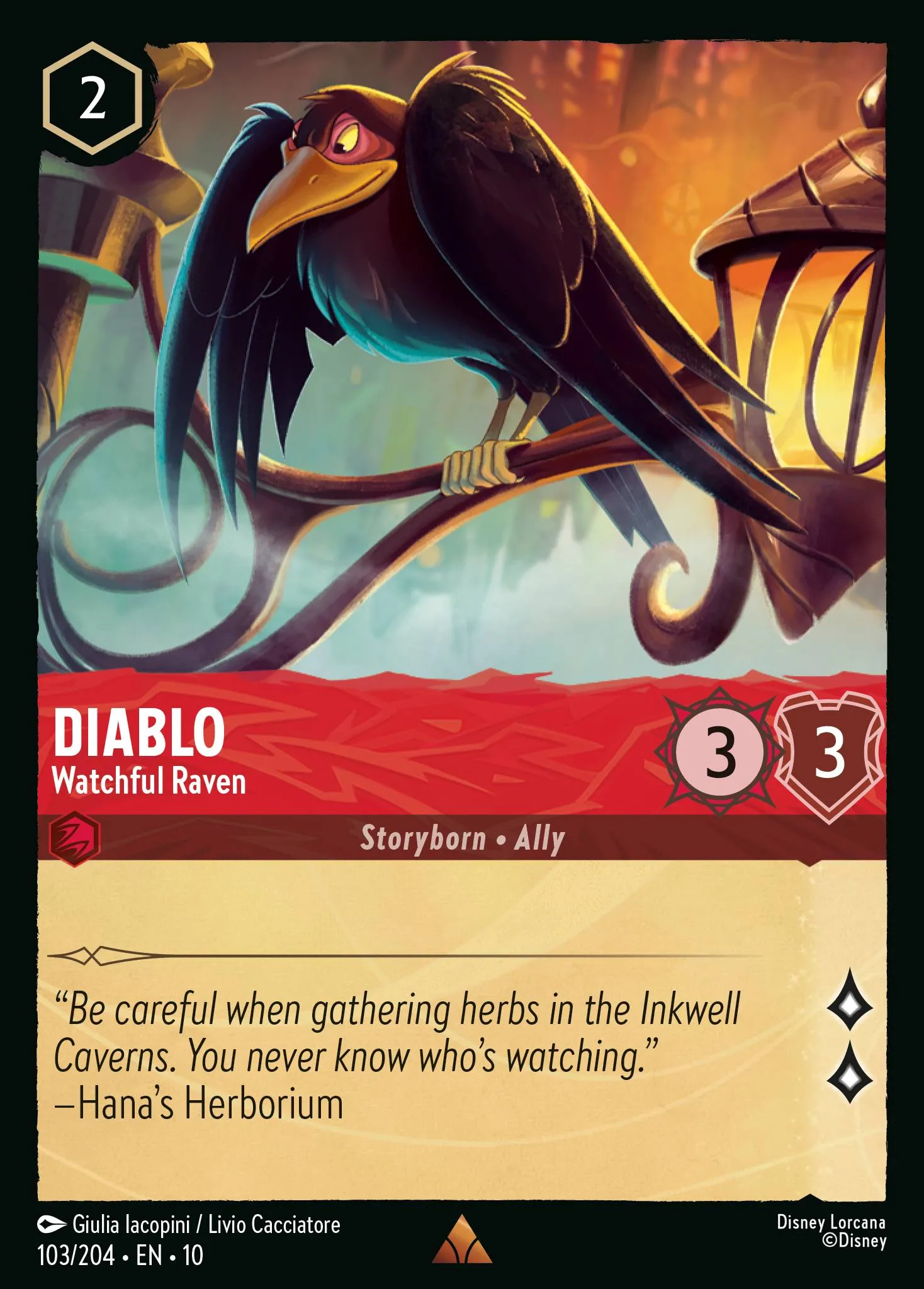 Diablo - Watchful Raven (010-103)