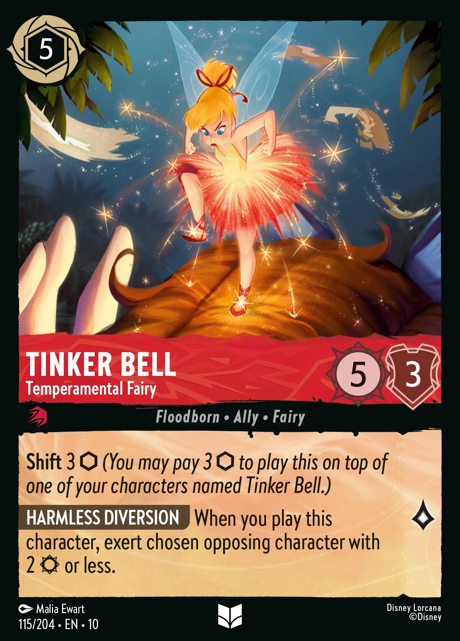 Tinker Bell - Temperamental Fairy (010-115)