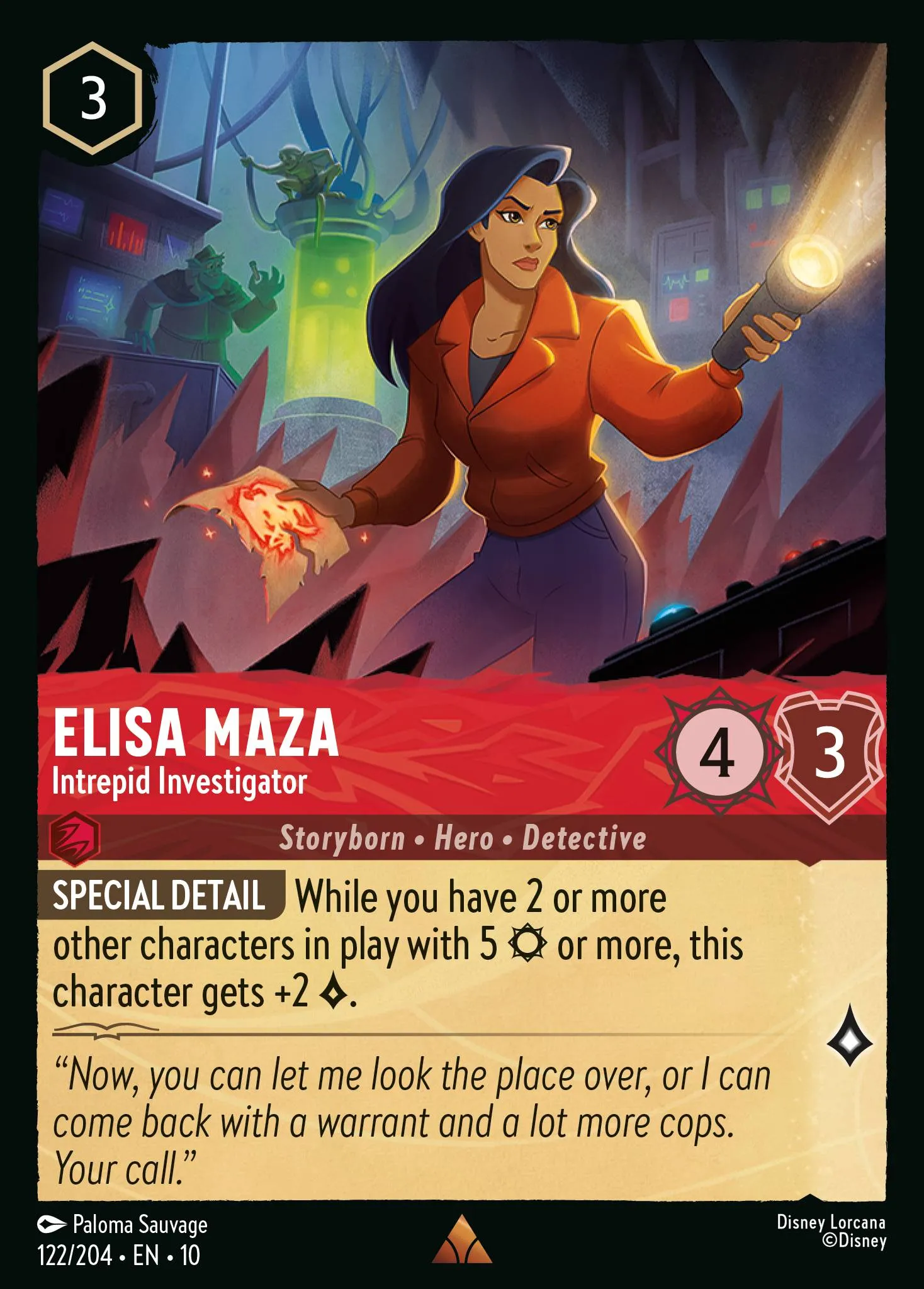 Elisa Maza - Intrepid Investigator (010-122)
