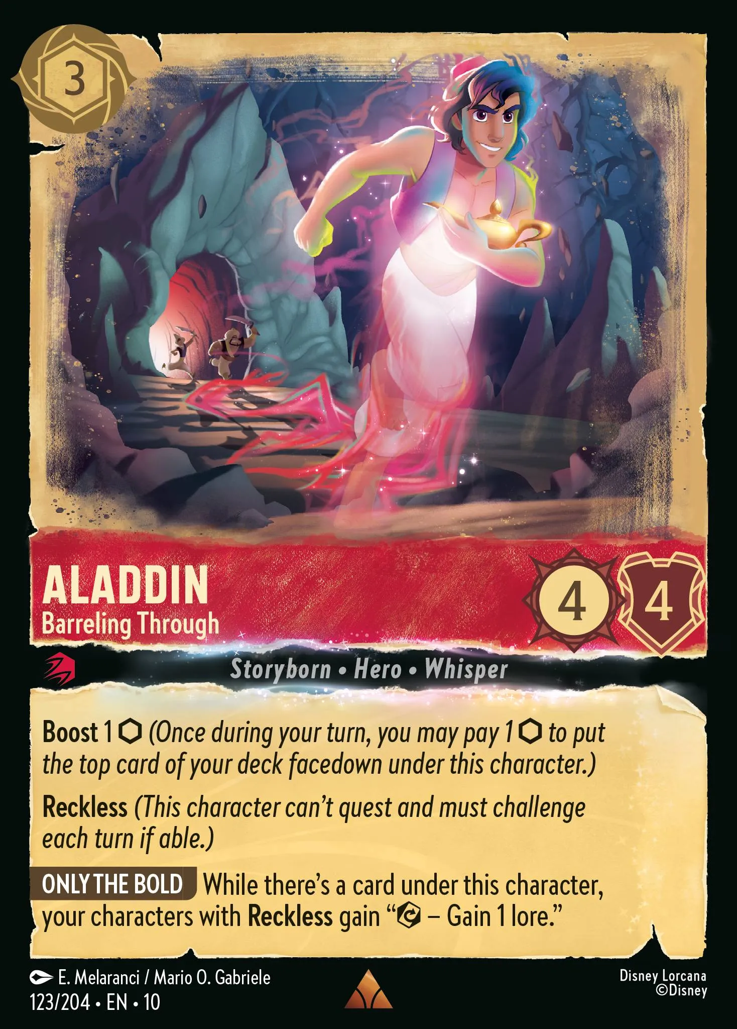 Aladdin - Barreling Through (010-123)