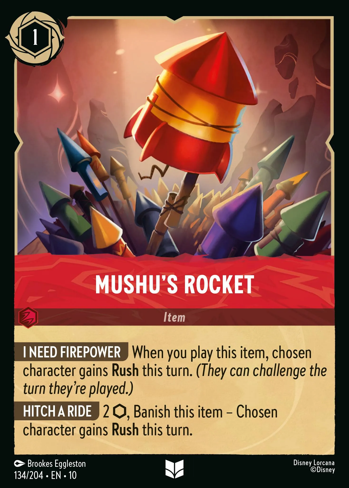 Mushu's Rocket (010-134)