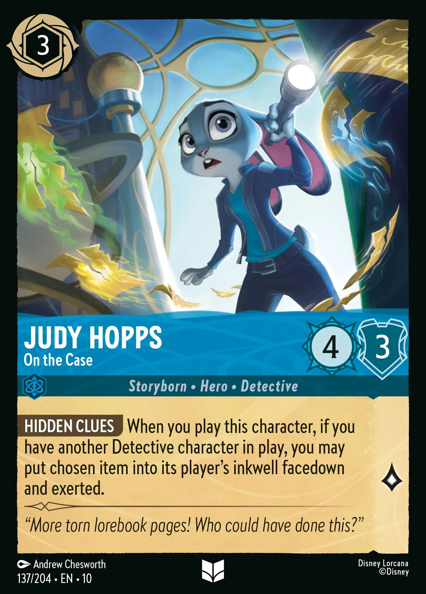 Judy Hopps - On the Case (010-137)