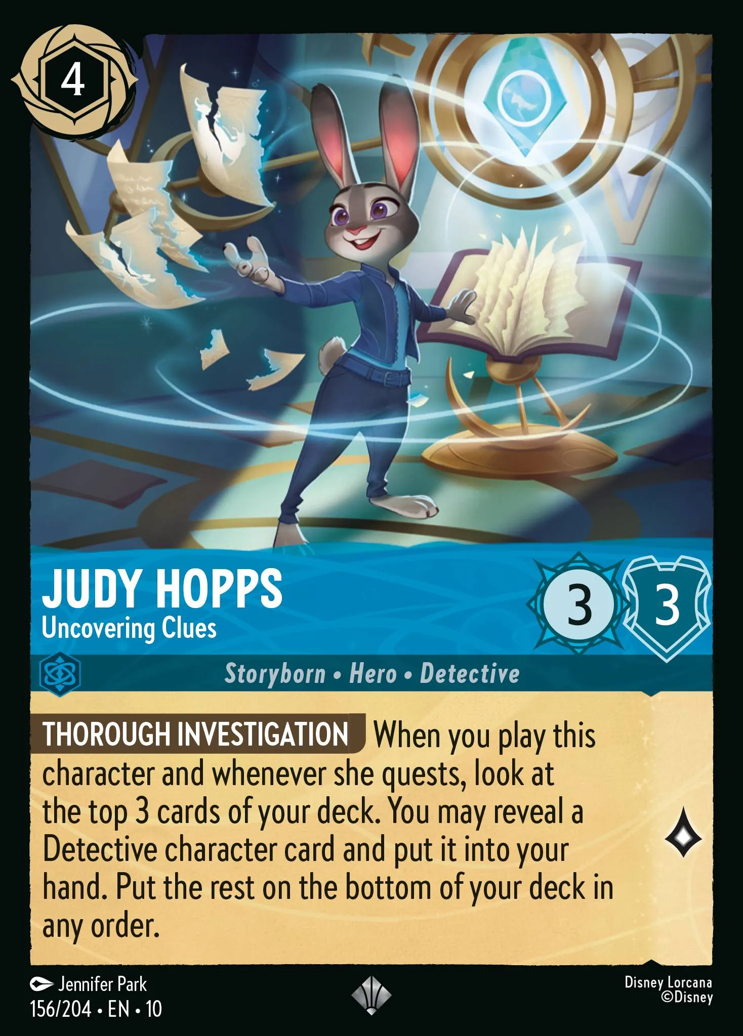 Judy Hopps - Uncovering Clues (010-156)