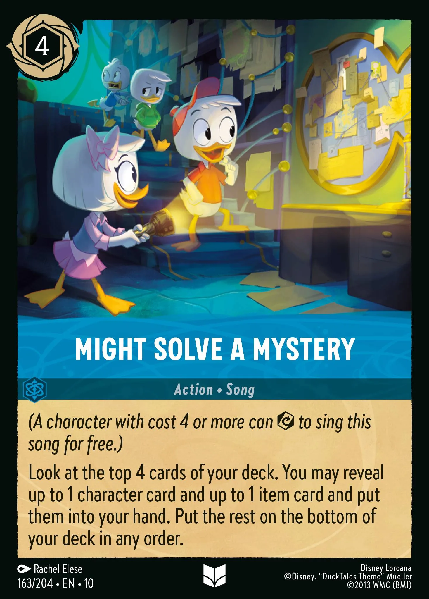 Might Solve a Mystery (010-163)