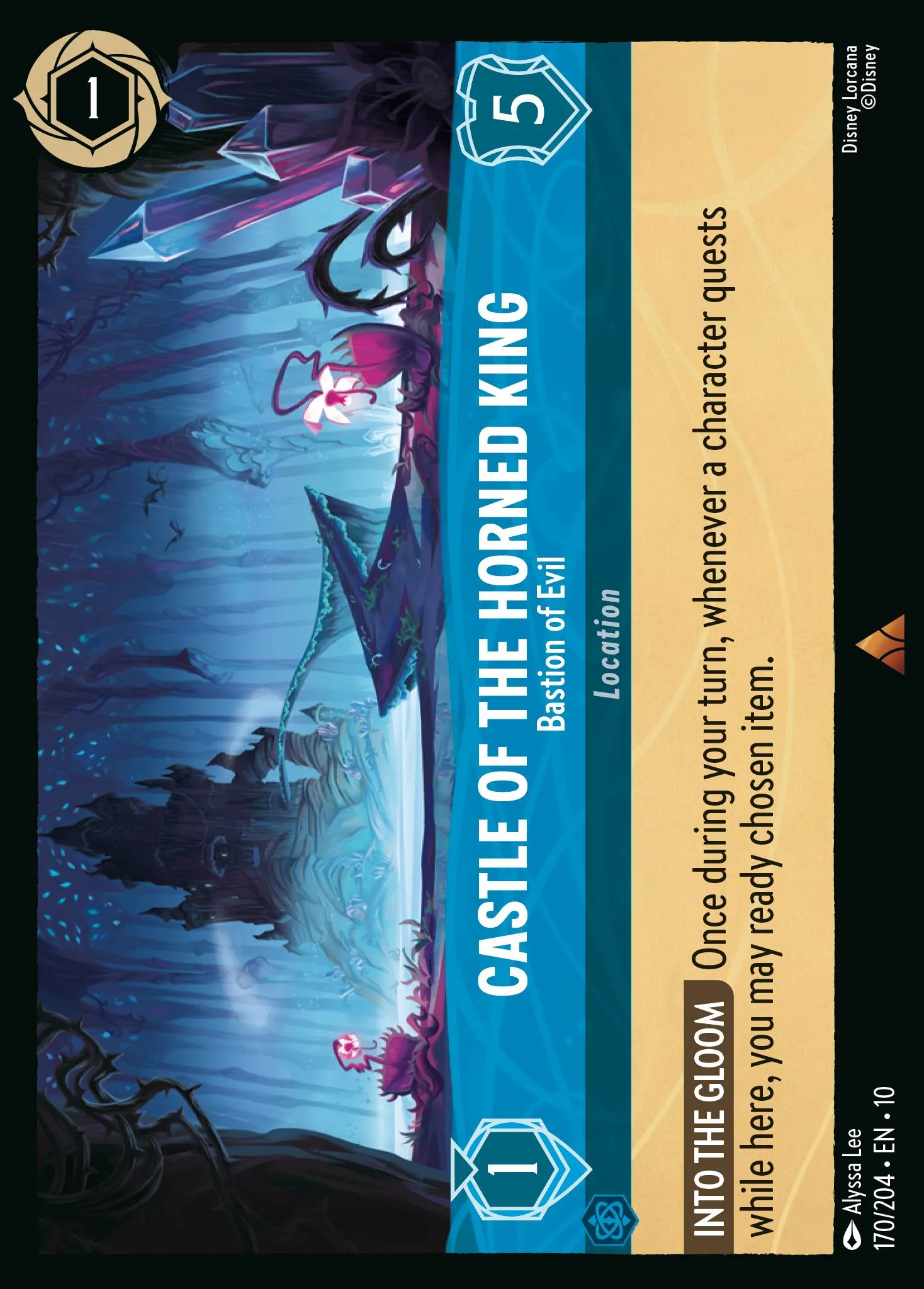 Castle of the Horned King - Bastion of Evil (010-170)