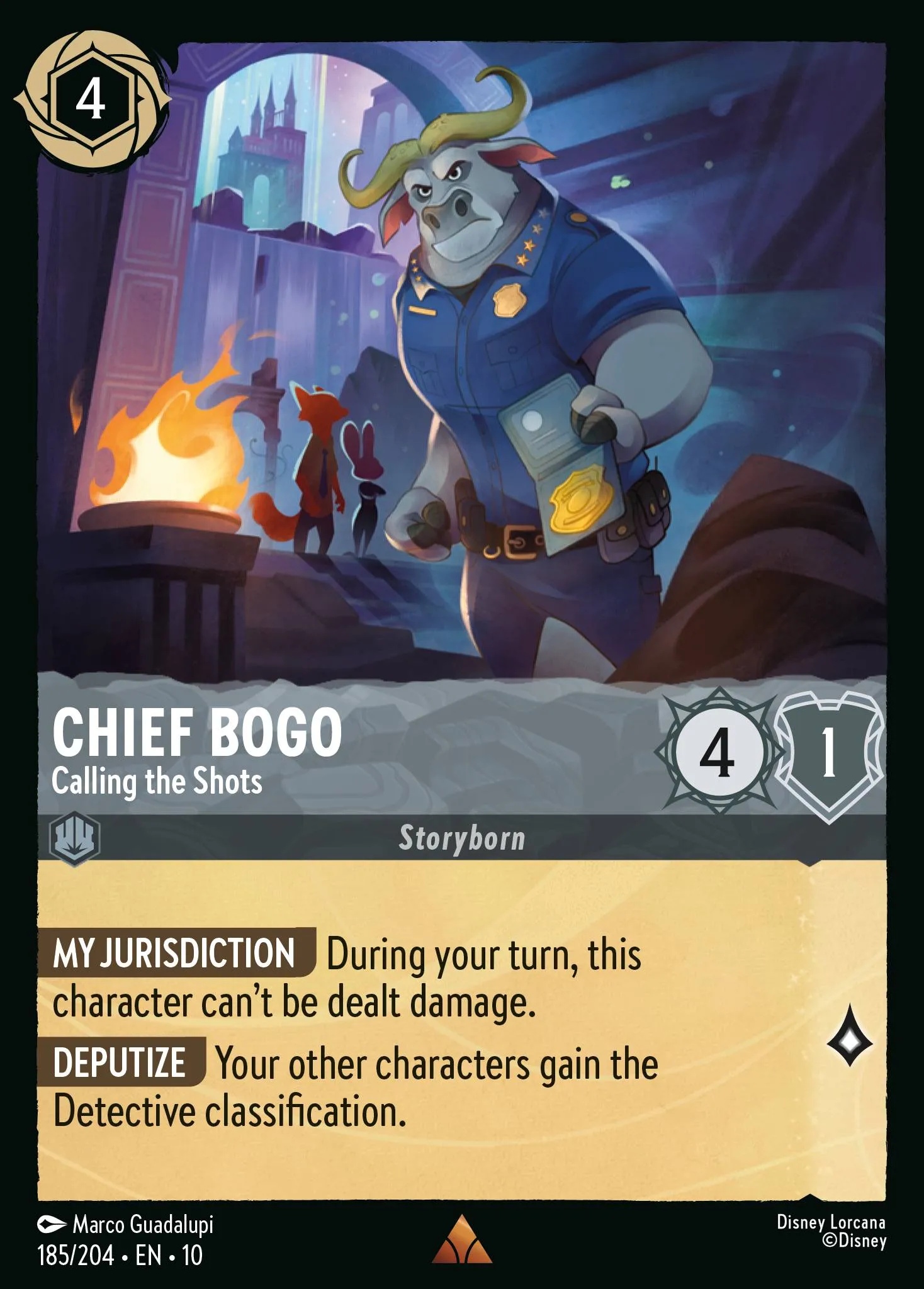 Chief Bogo - Calling the Shots (010-185)