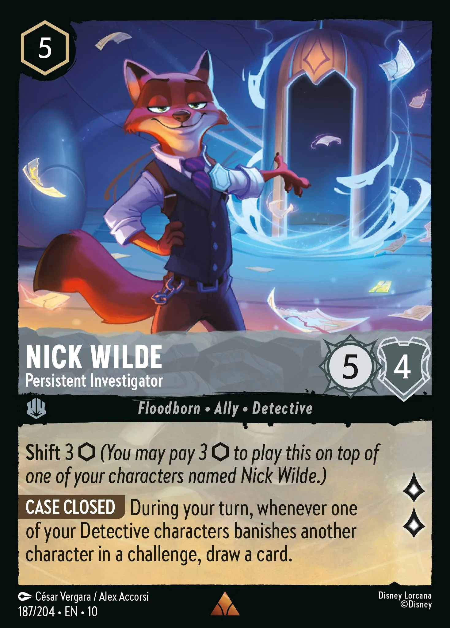 Nick Wilde - Persistent Investigator (010-187)