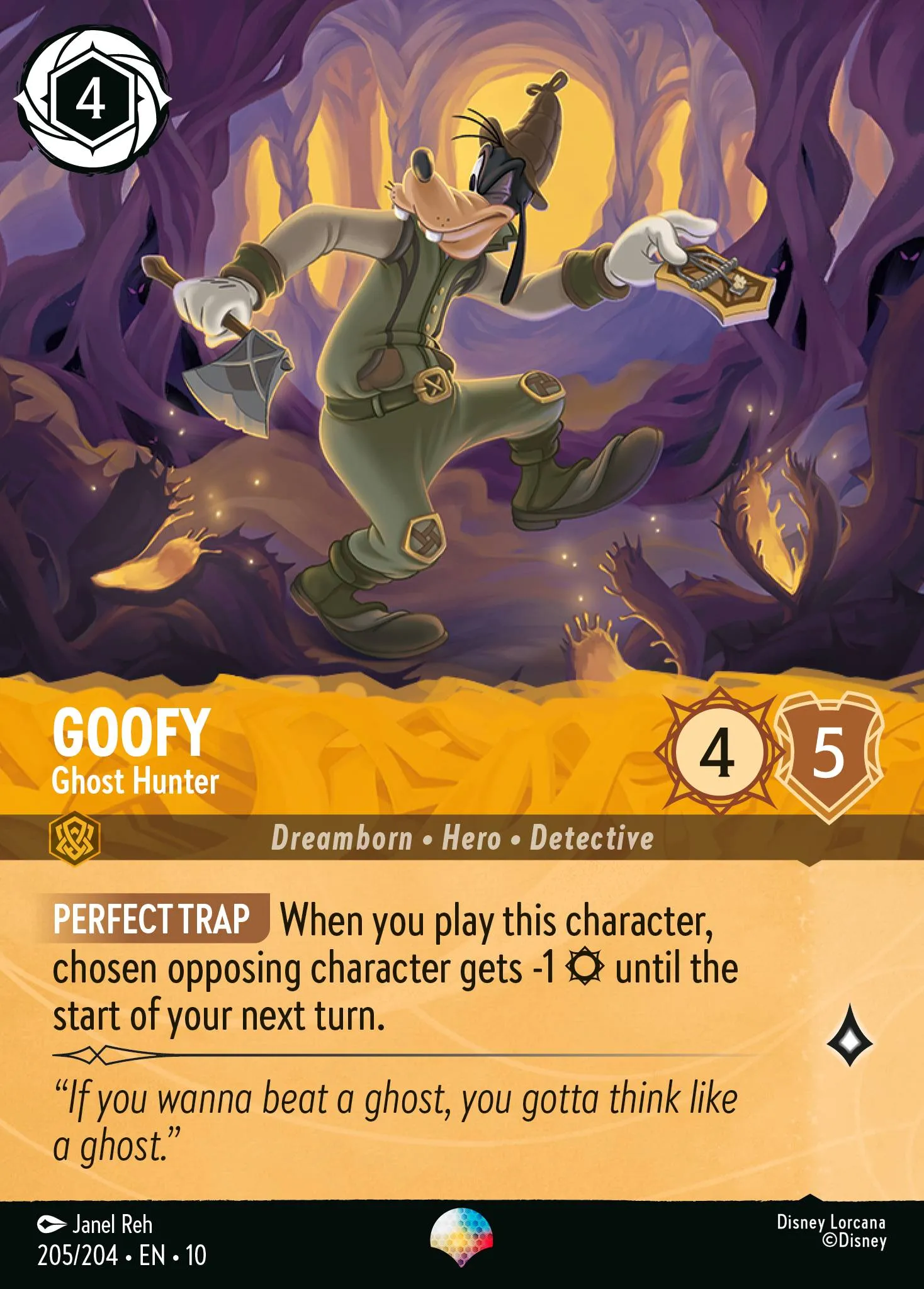 Goofy - Ghost Hunter (010-205)