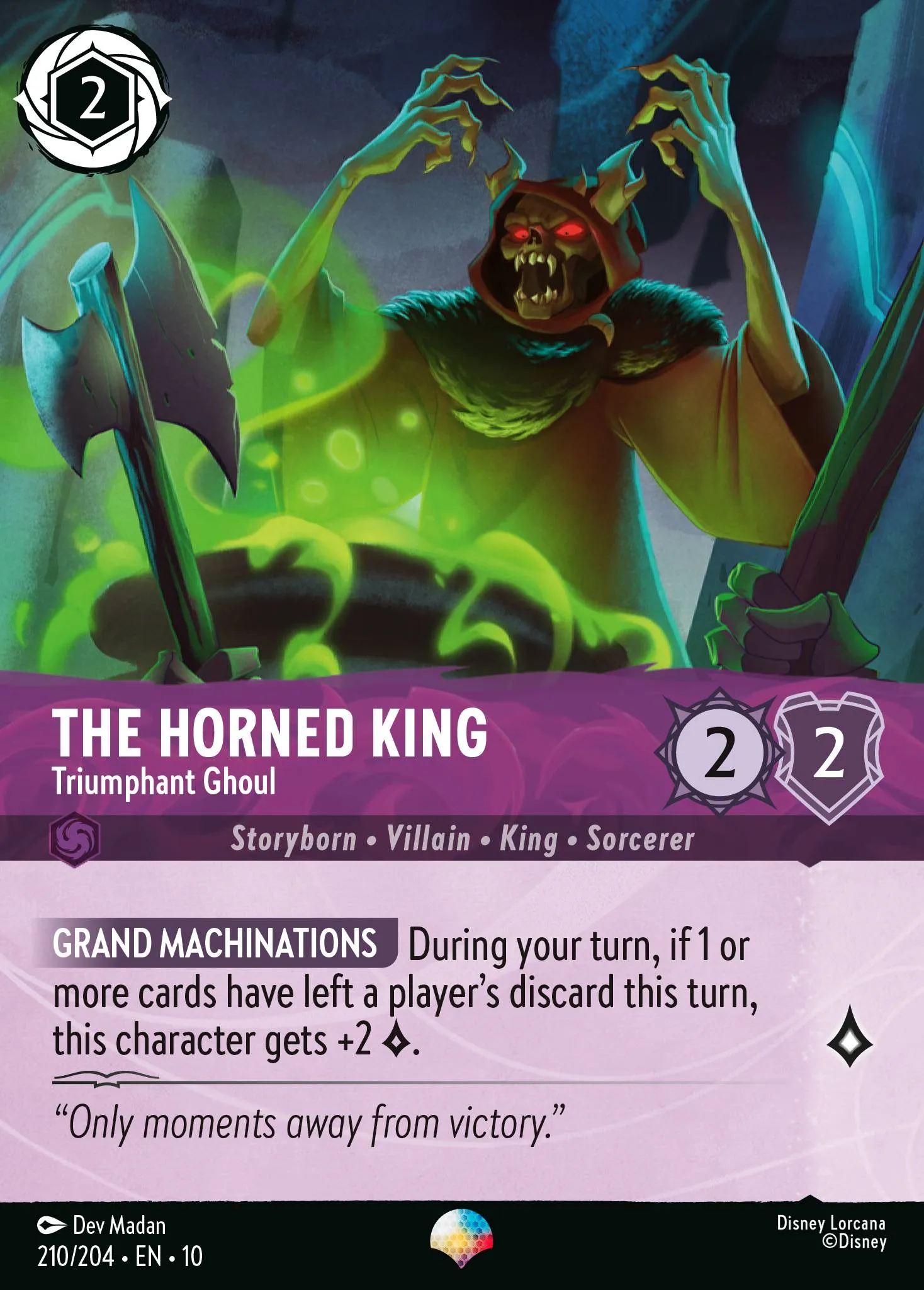 The Horned King - Triumphant Ghoul (010-210)