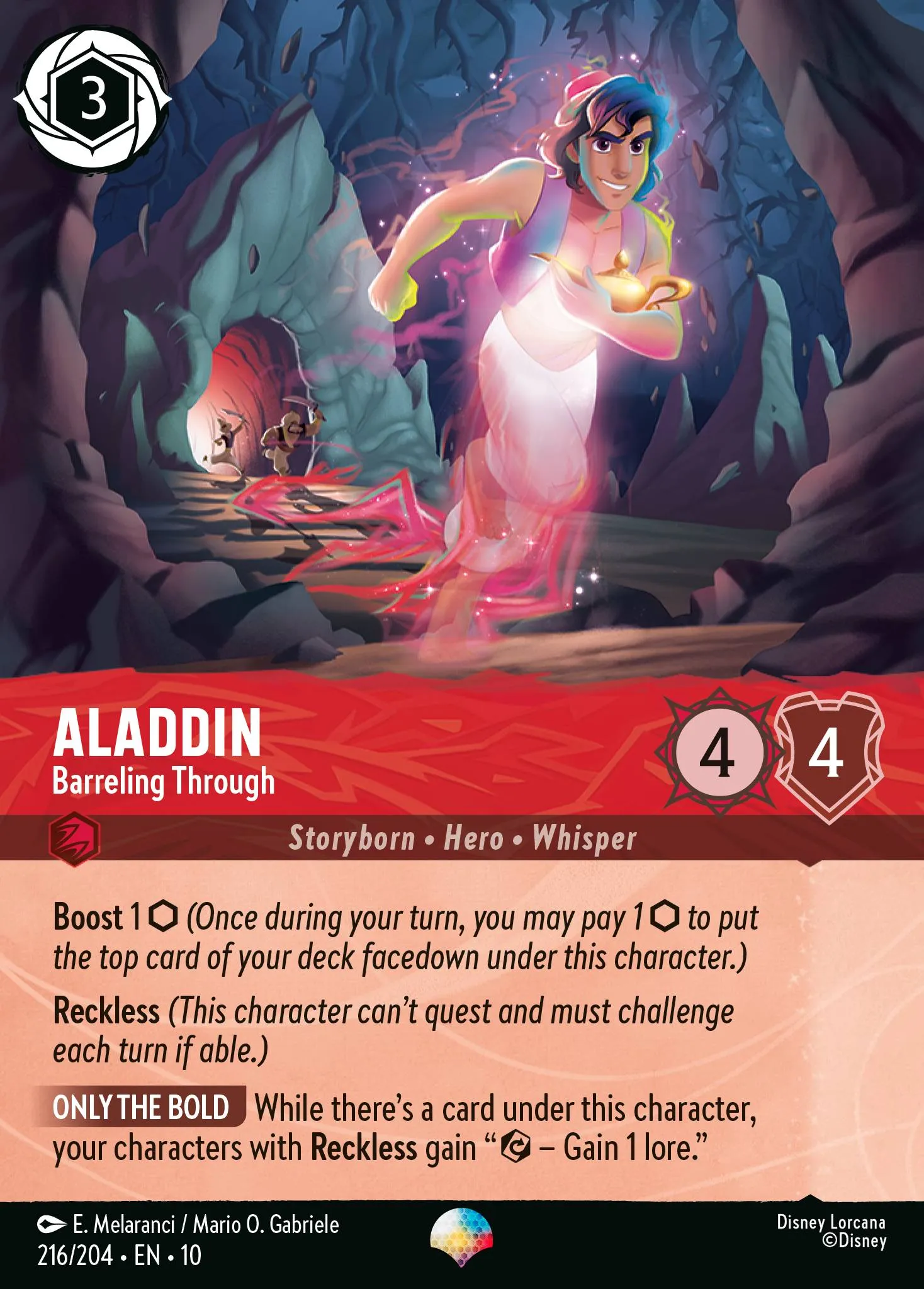 Aladdin - Barreling Through (010-216)