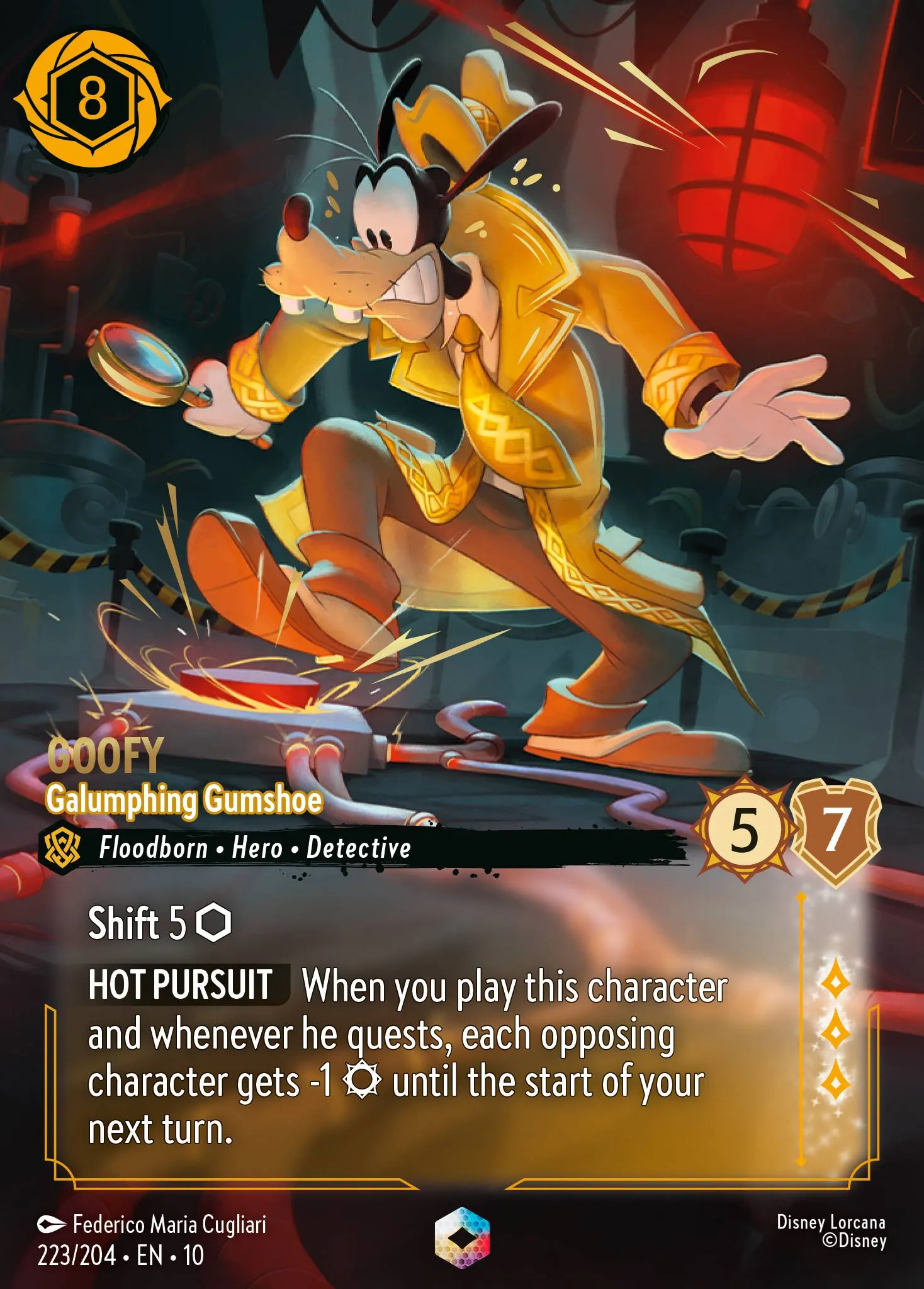 Goofy - Galumphing Gumshoe (010-223)