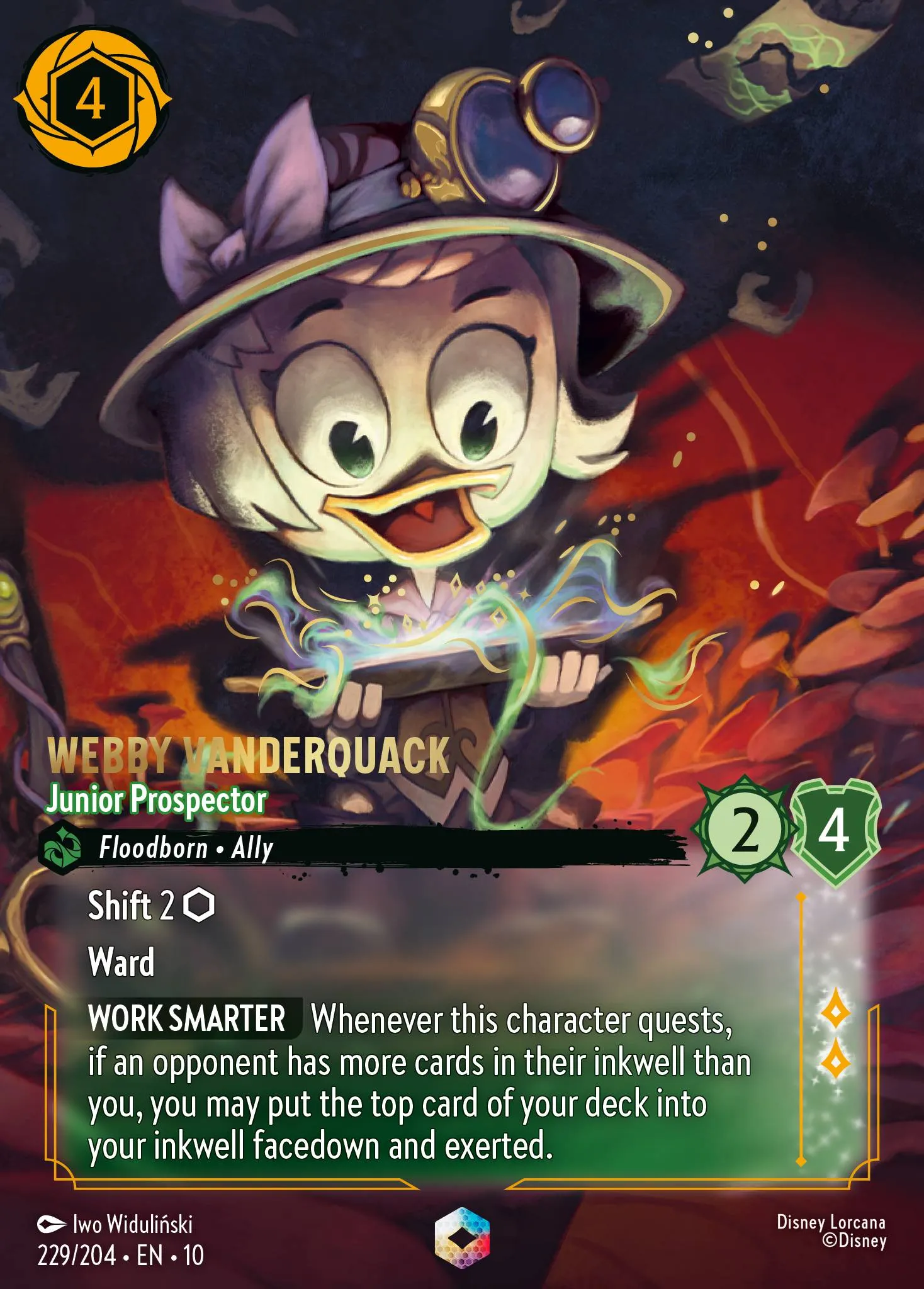 Webby Vanderquack - Junior Prospector (010-229)