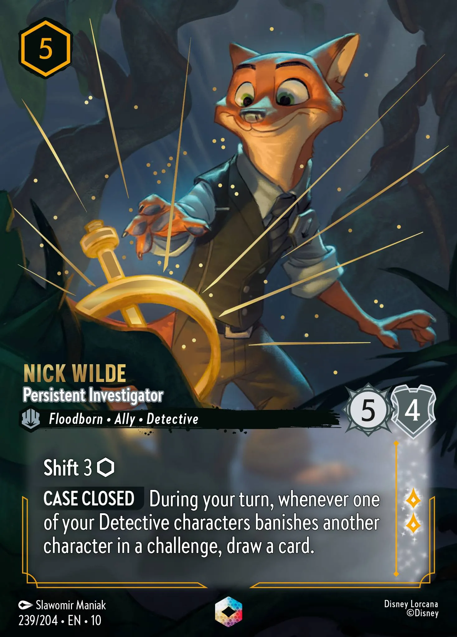 Nick Wilde - Persistent Investigator (010-239)