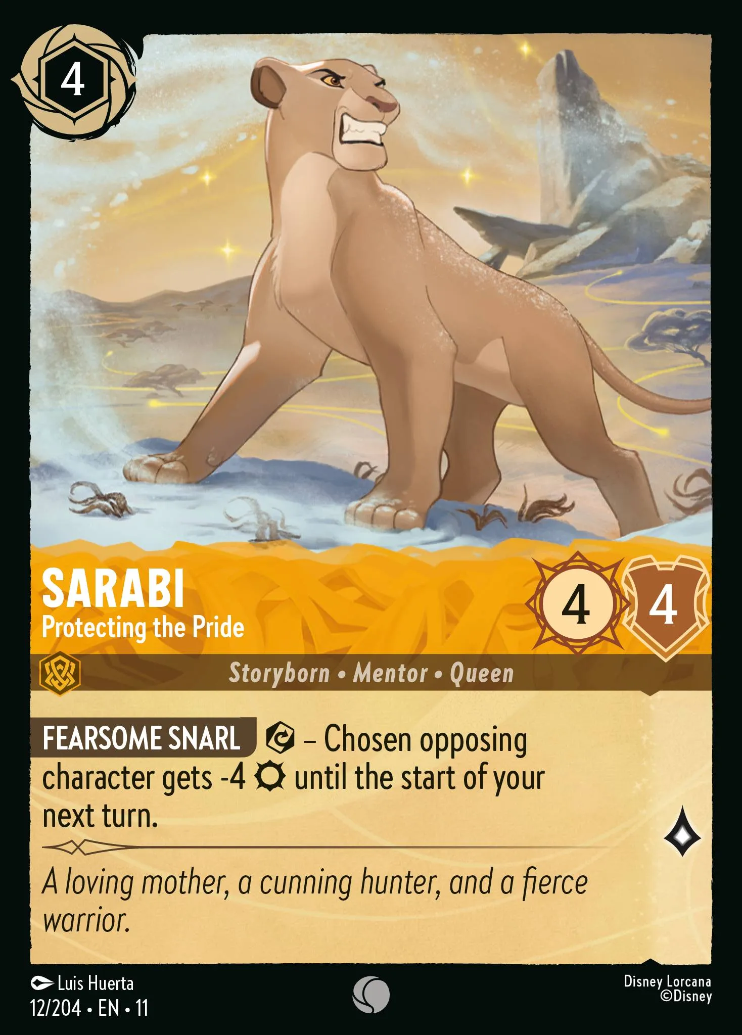 Sarabi - Protecting the Pride (011-012)