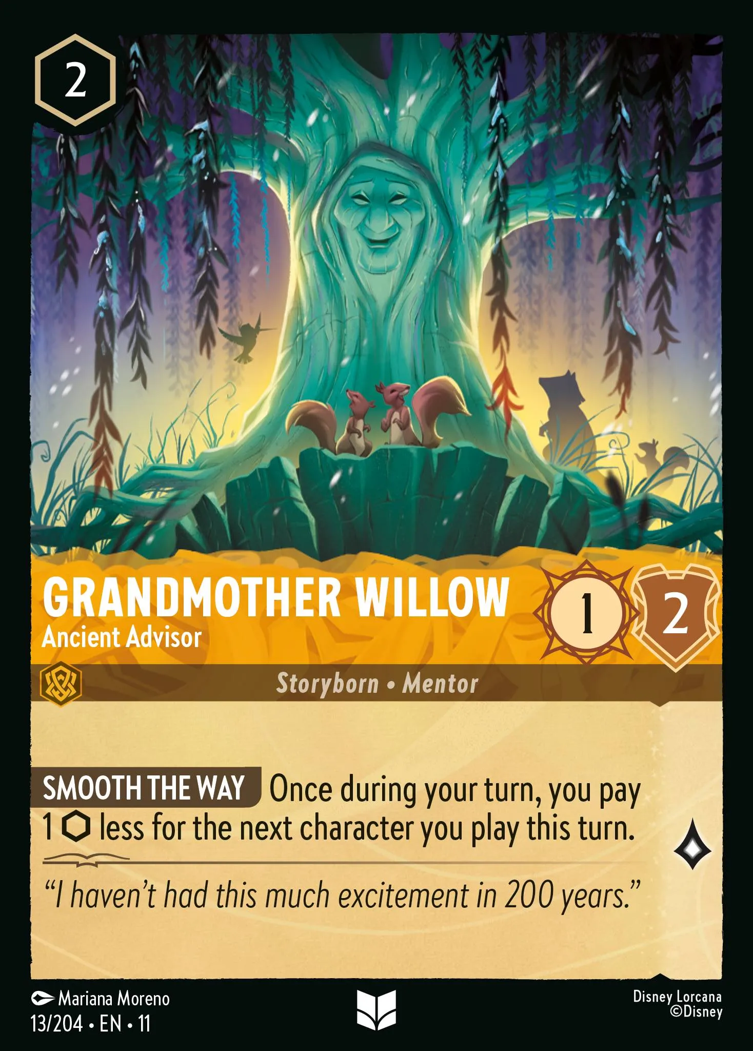 Grandmother Willow - Ancient Advisor (011-013)