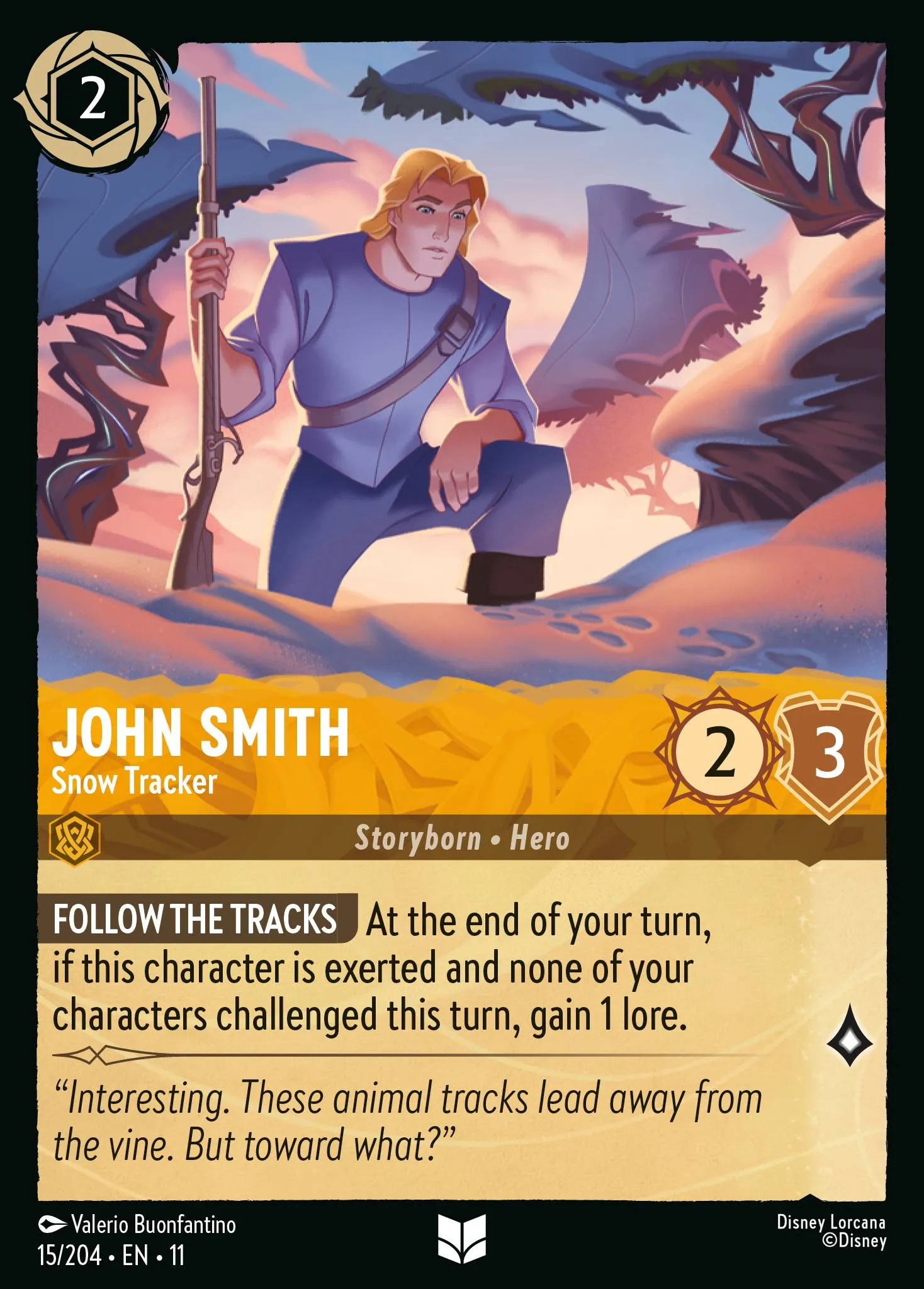 John Smith - Snow Tracker (011-015)