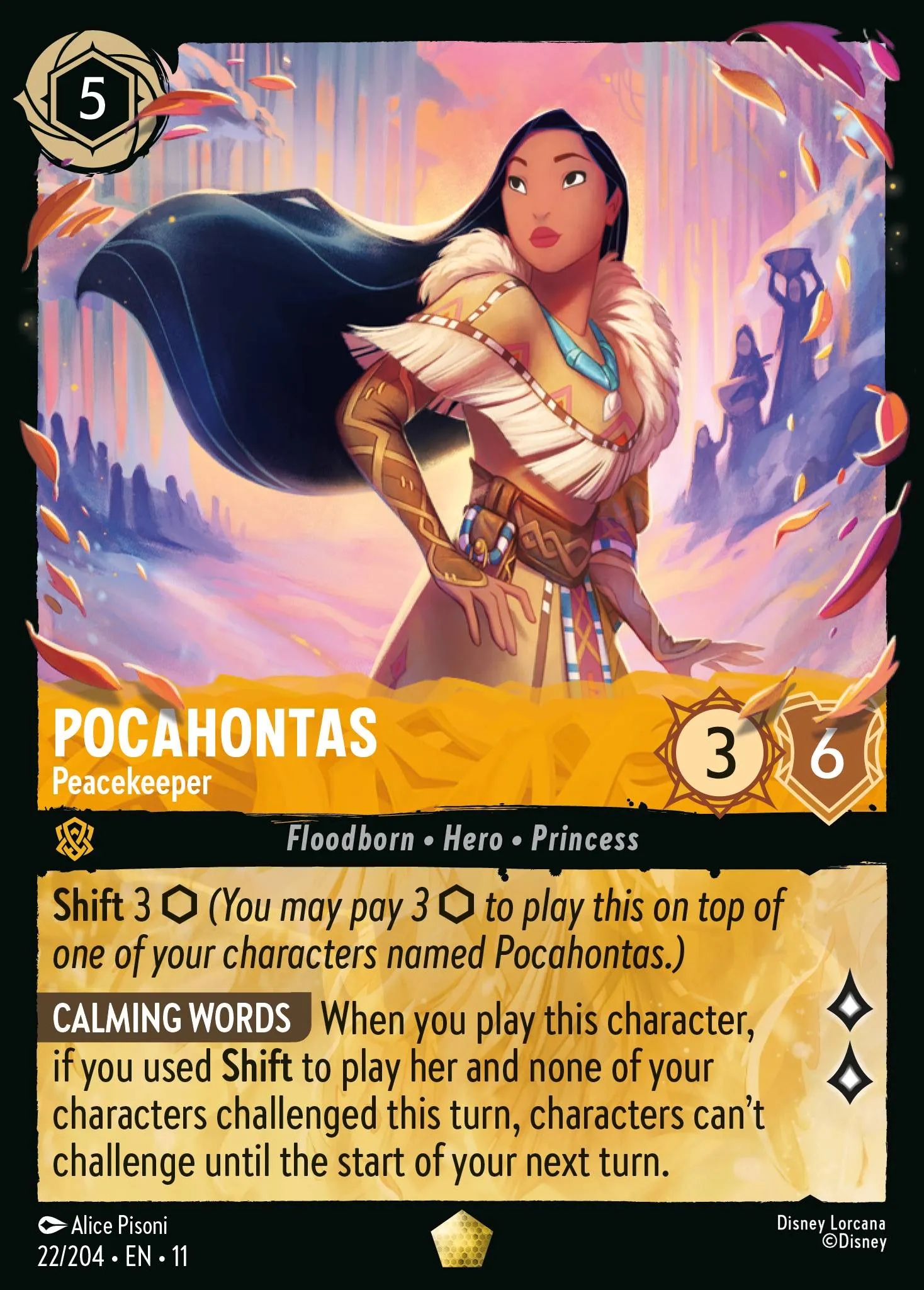 Pocahontas - Peacekeeper (011-022)