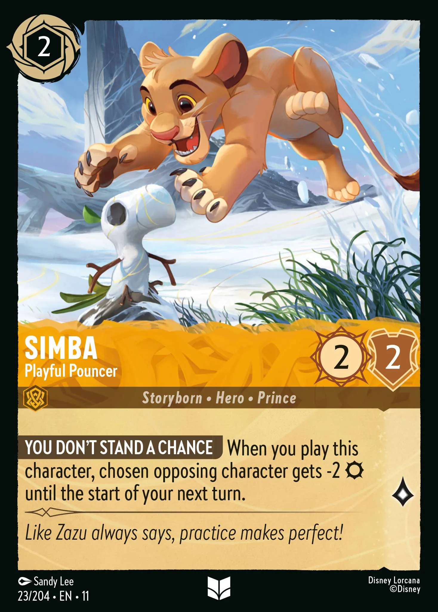 Simba - Playful Pouncer (011-023)