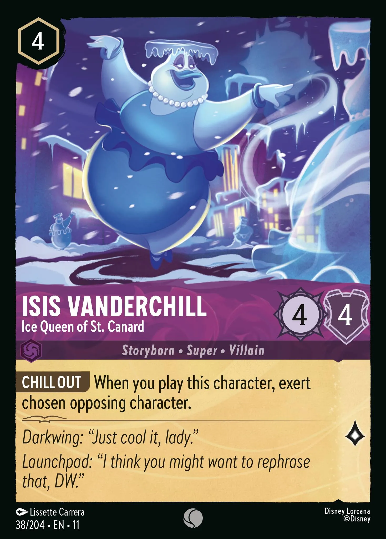 Isis Vanderchill - Ice Queen of St. Canard (011-038)
