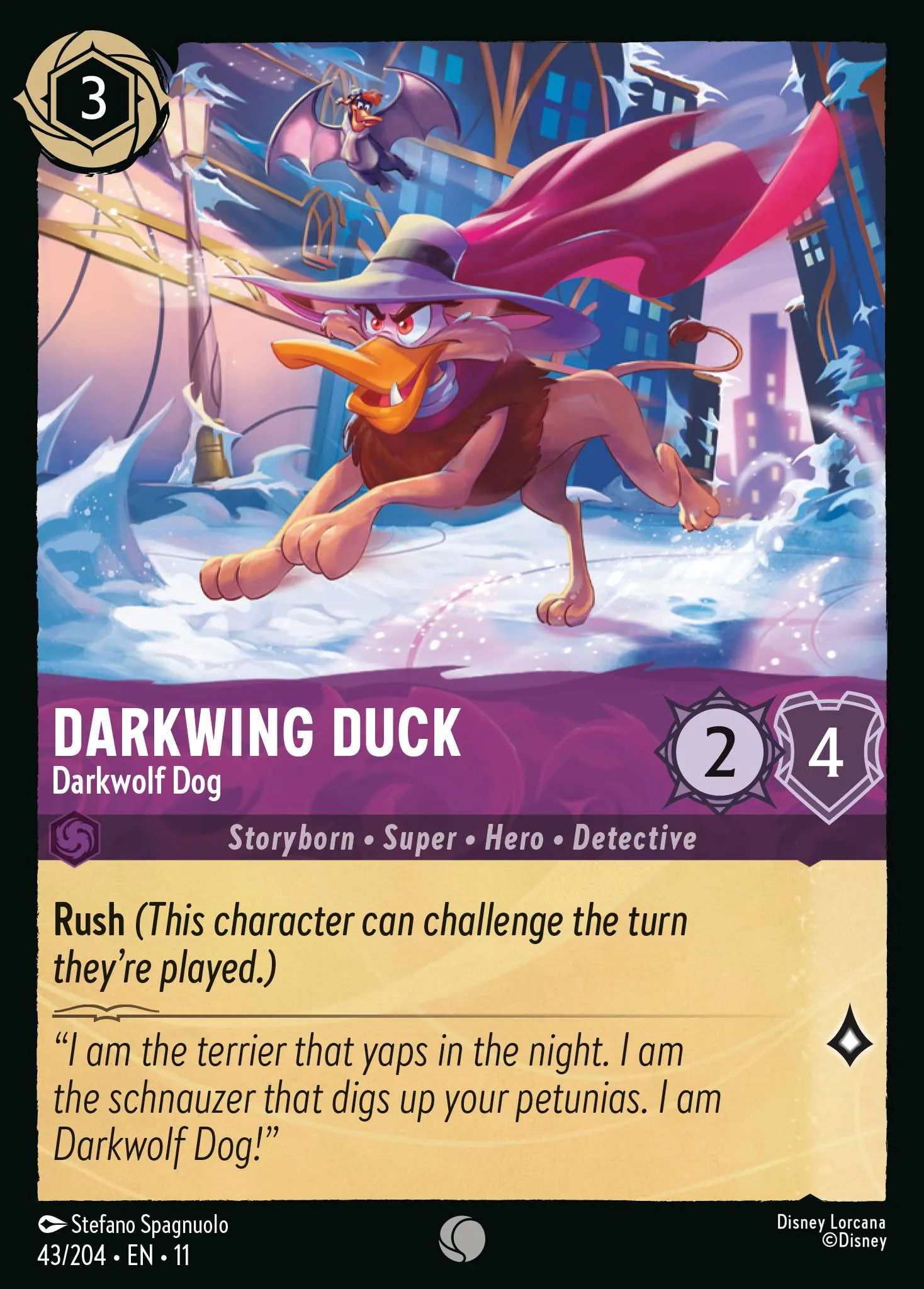 Darkwing Duck - Darkwolf Dog (011-043)
