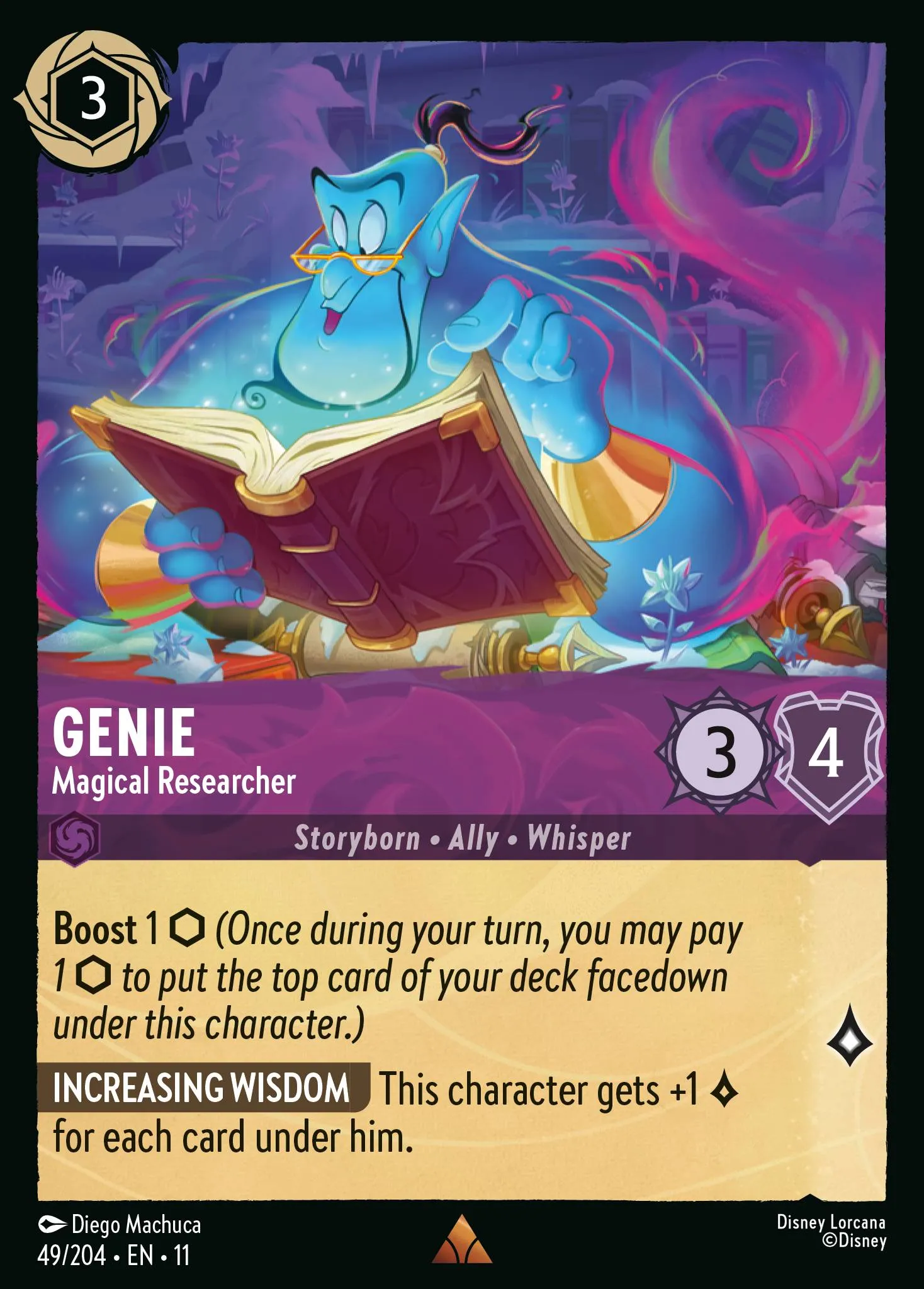 Genie - Magical Researcher (011-049)