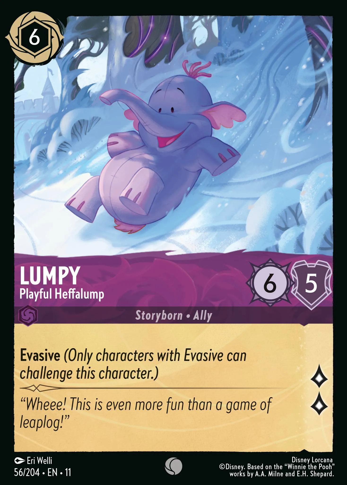 Lumpy - Playful Heffalump (011-056)