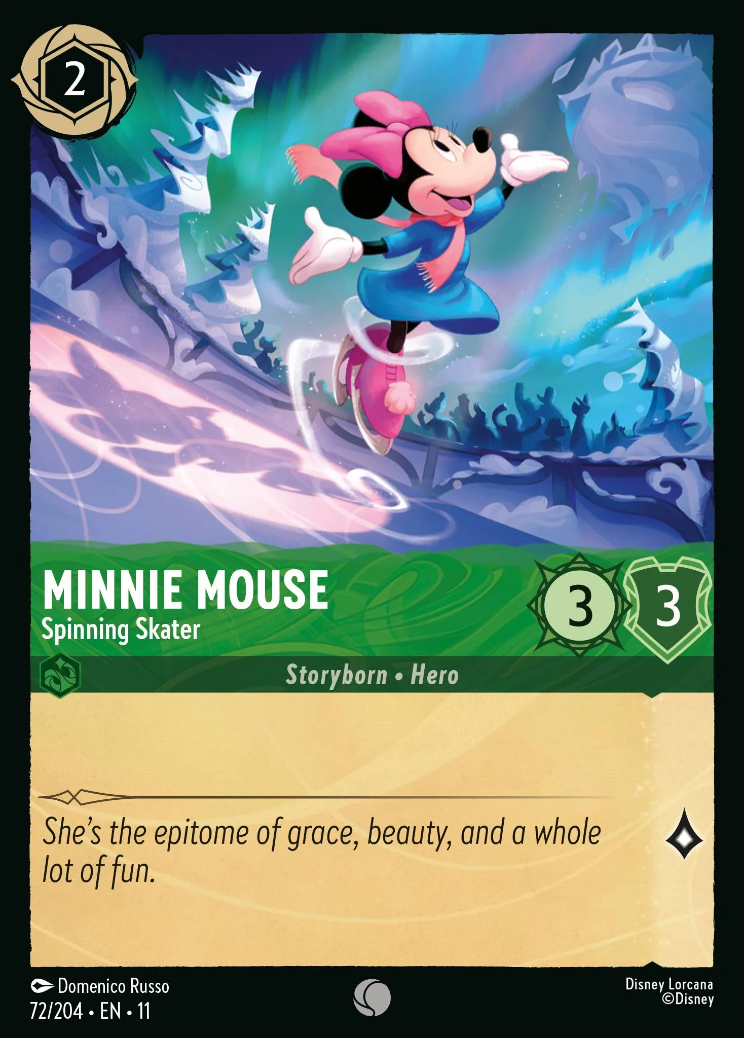 Minnie Mouse - Spinning Skater (011-072)