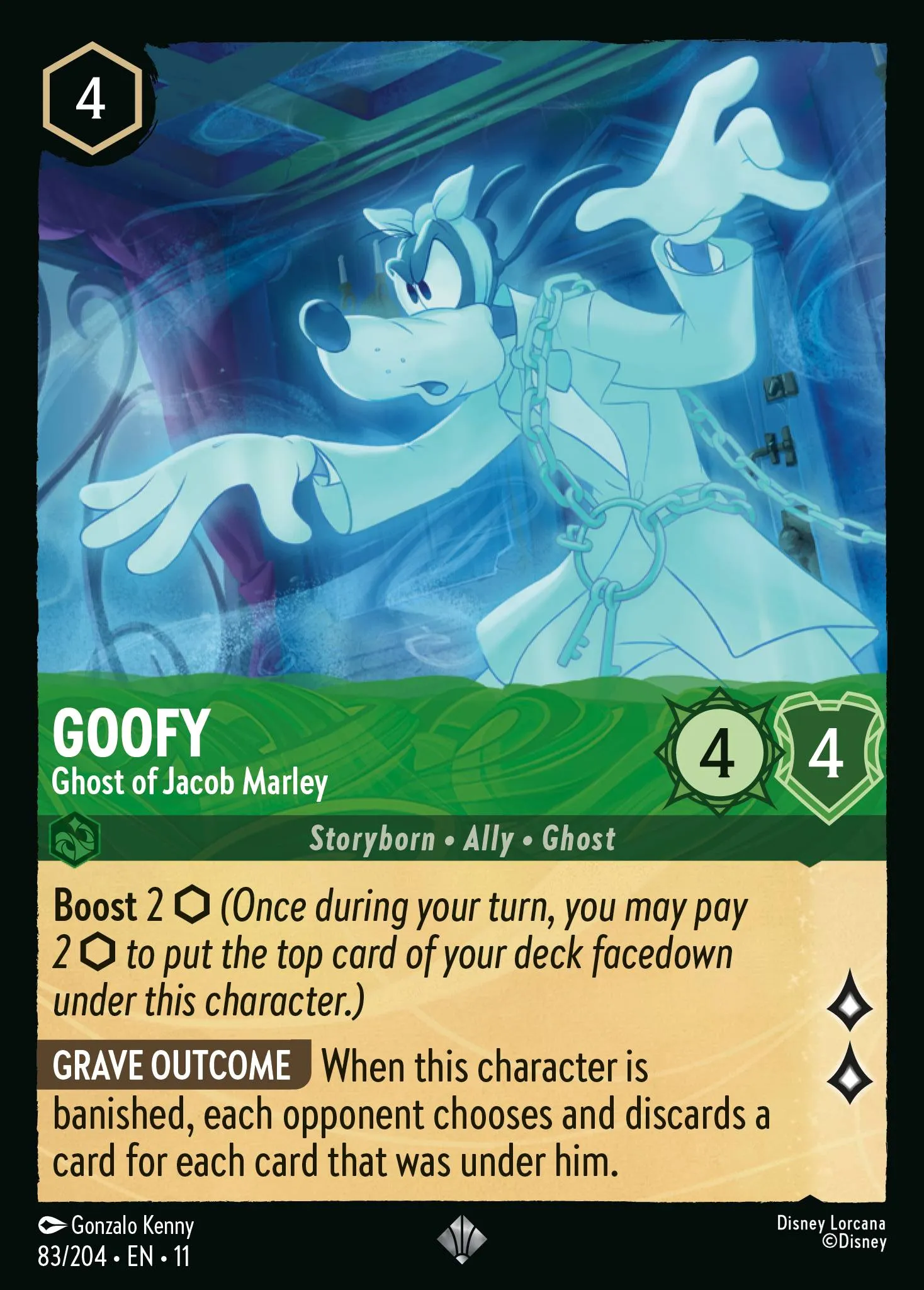 Goofy - Ghost of Jacob Marley (011-083)
