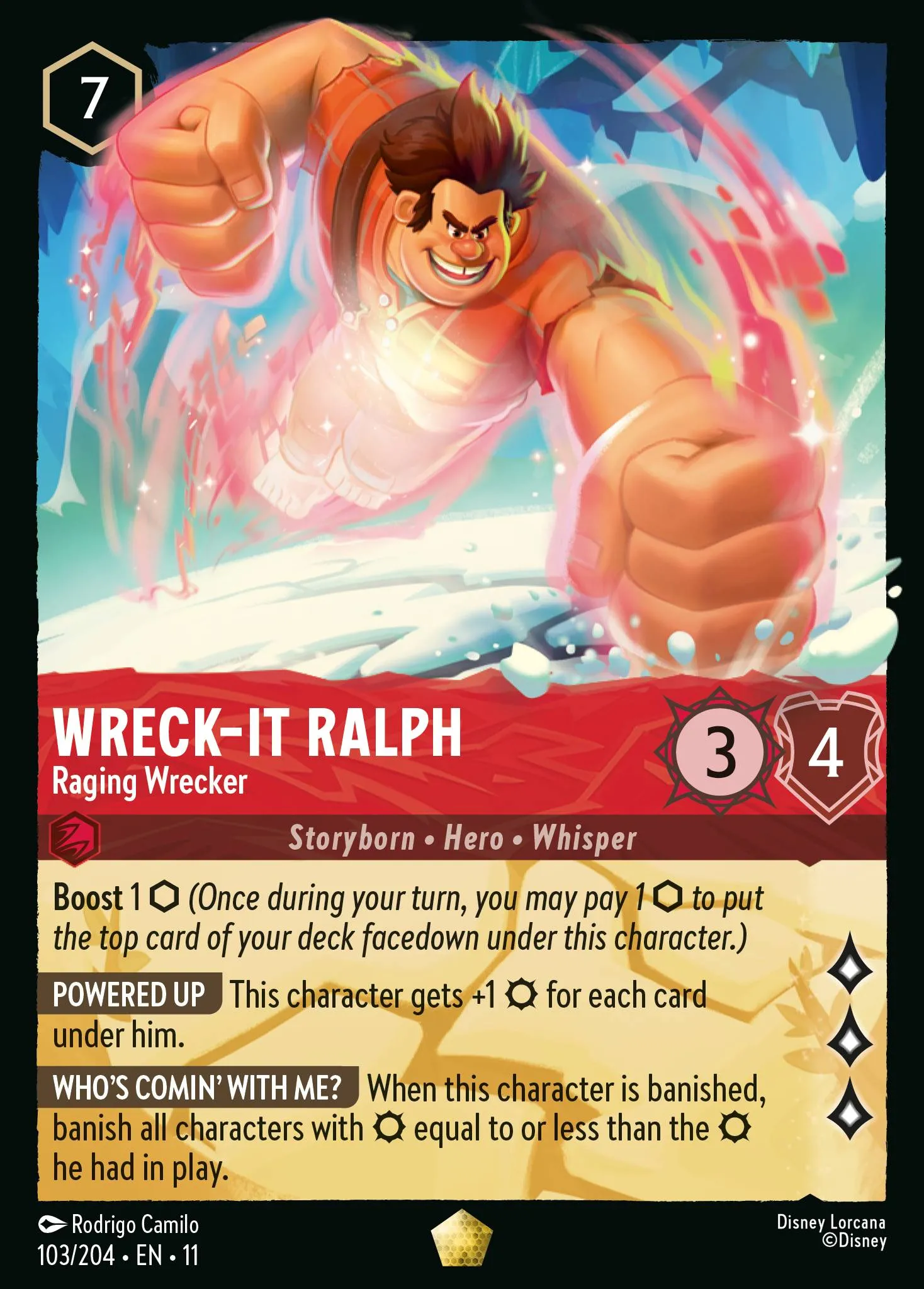 Wreck-It Ralph - Raging Wrecker (011-103)