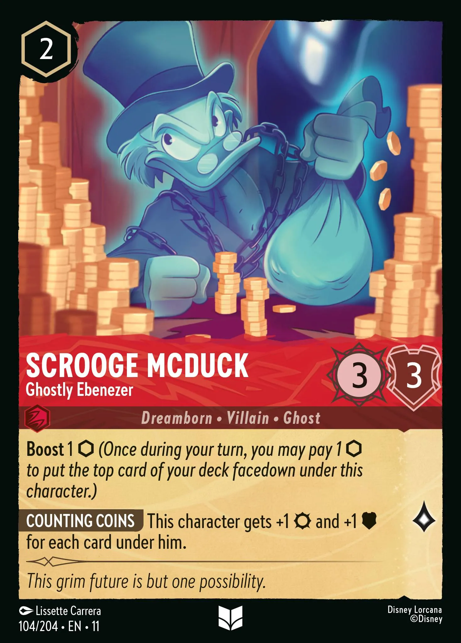 Scrooge McDuck - Ghostly Ebenezer (011-104)