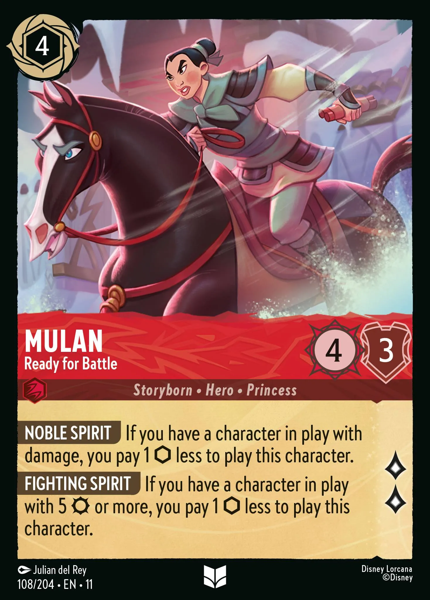 Mulan - Ready for Battle (011-108)
