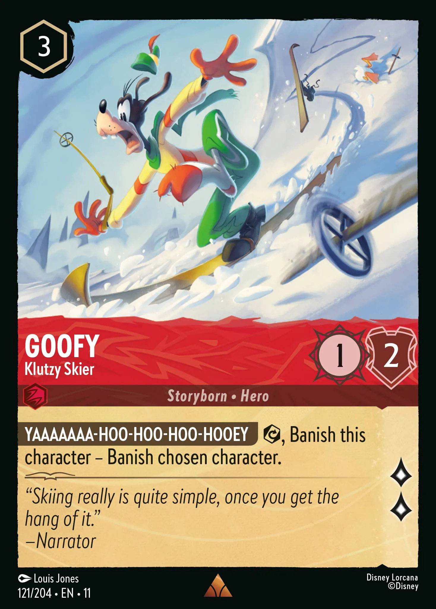 Goofy - Klutzy Skier (011-121)