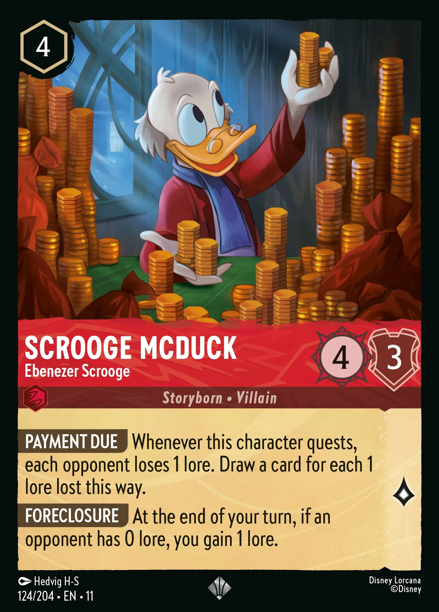 Scrooge McDuck - Ebenezer Scrooge (011-124)