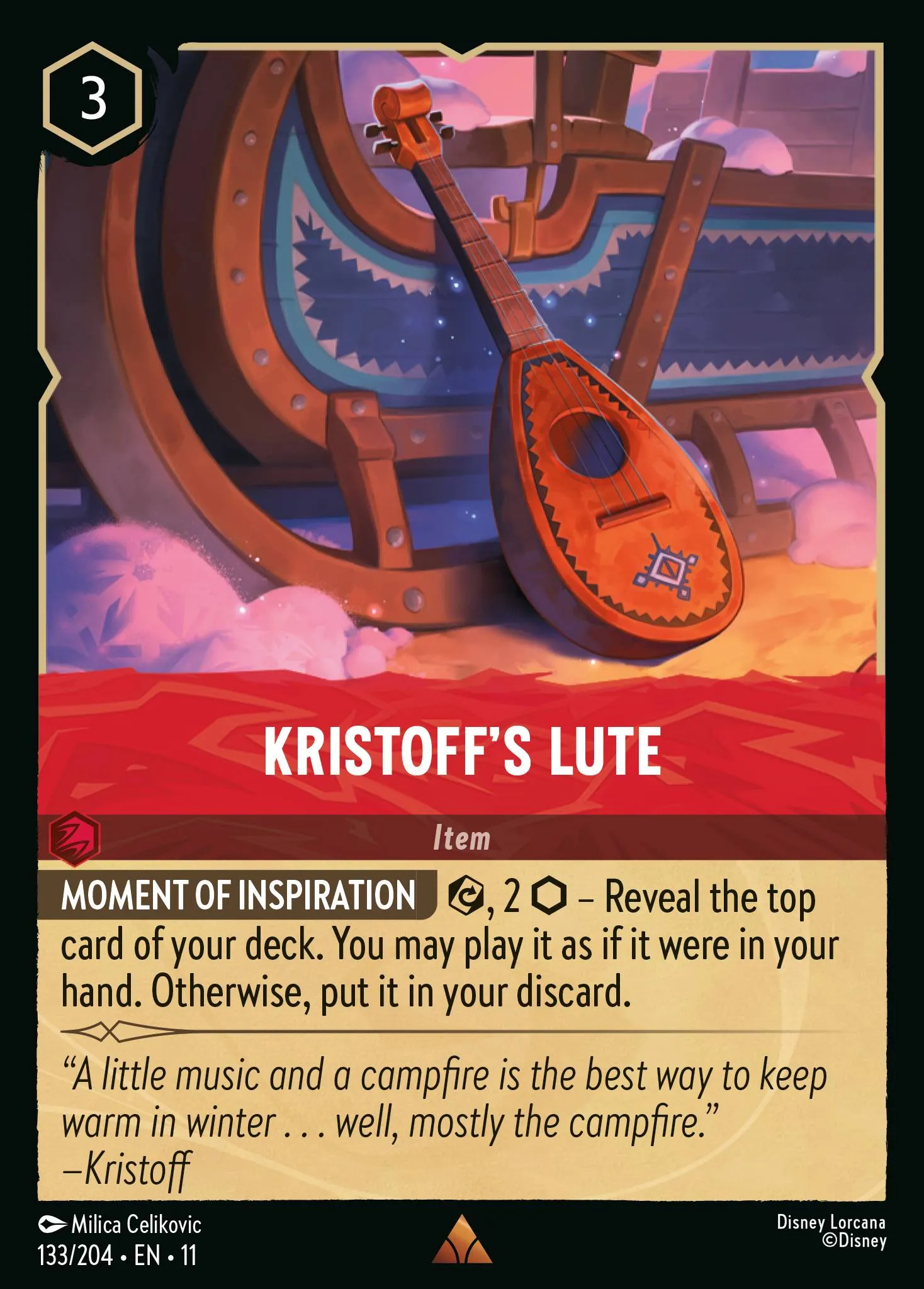 Kristoff's Lute (011-133)