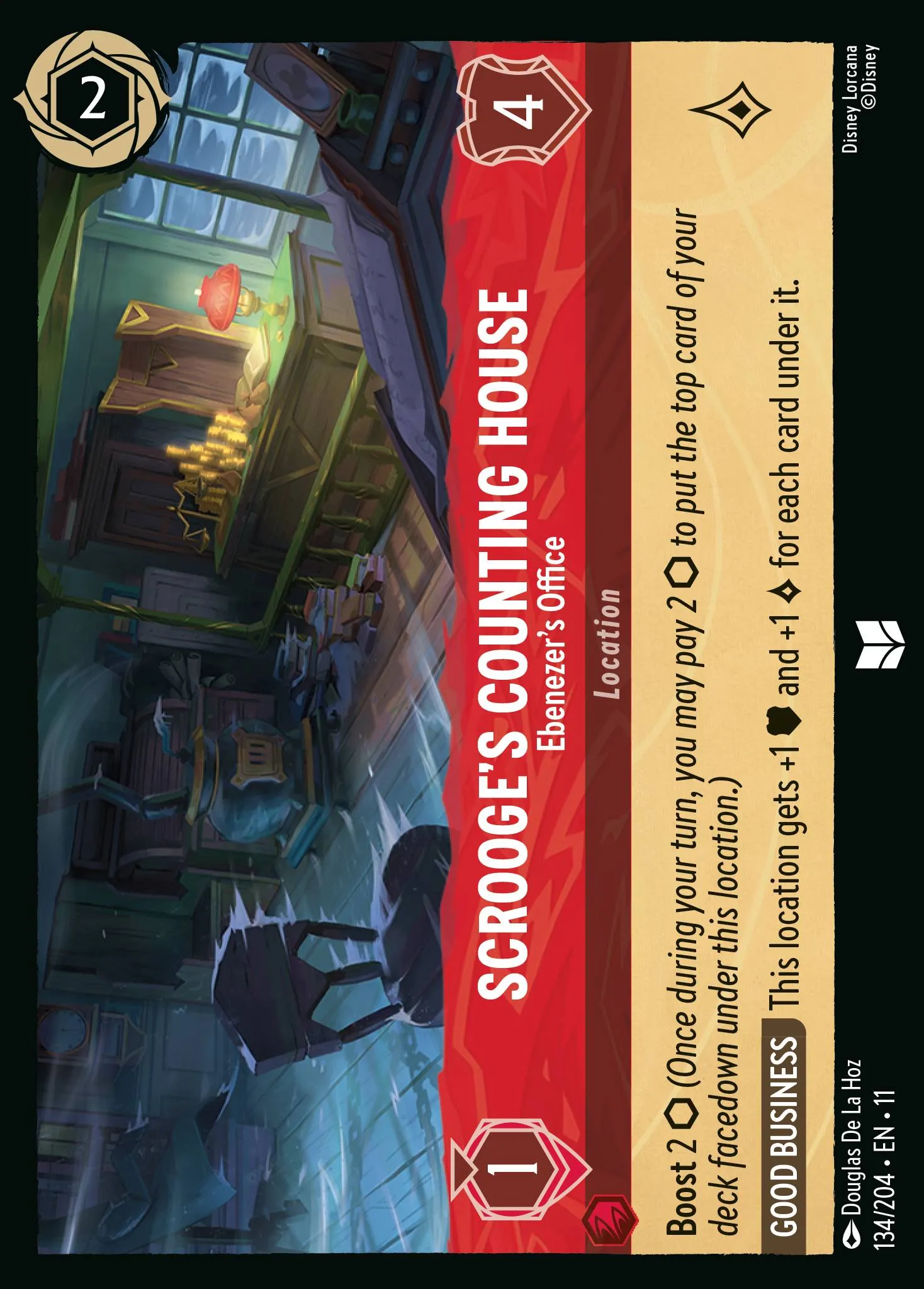 Scrooge's Counting House - Ebenezer's Office (011-134)